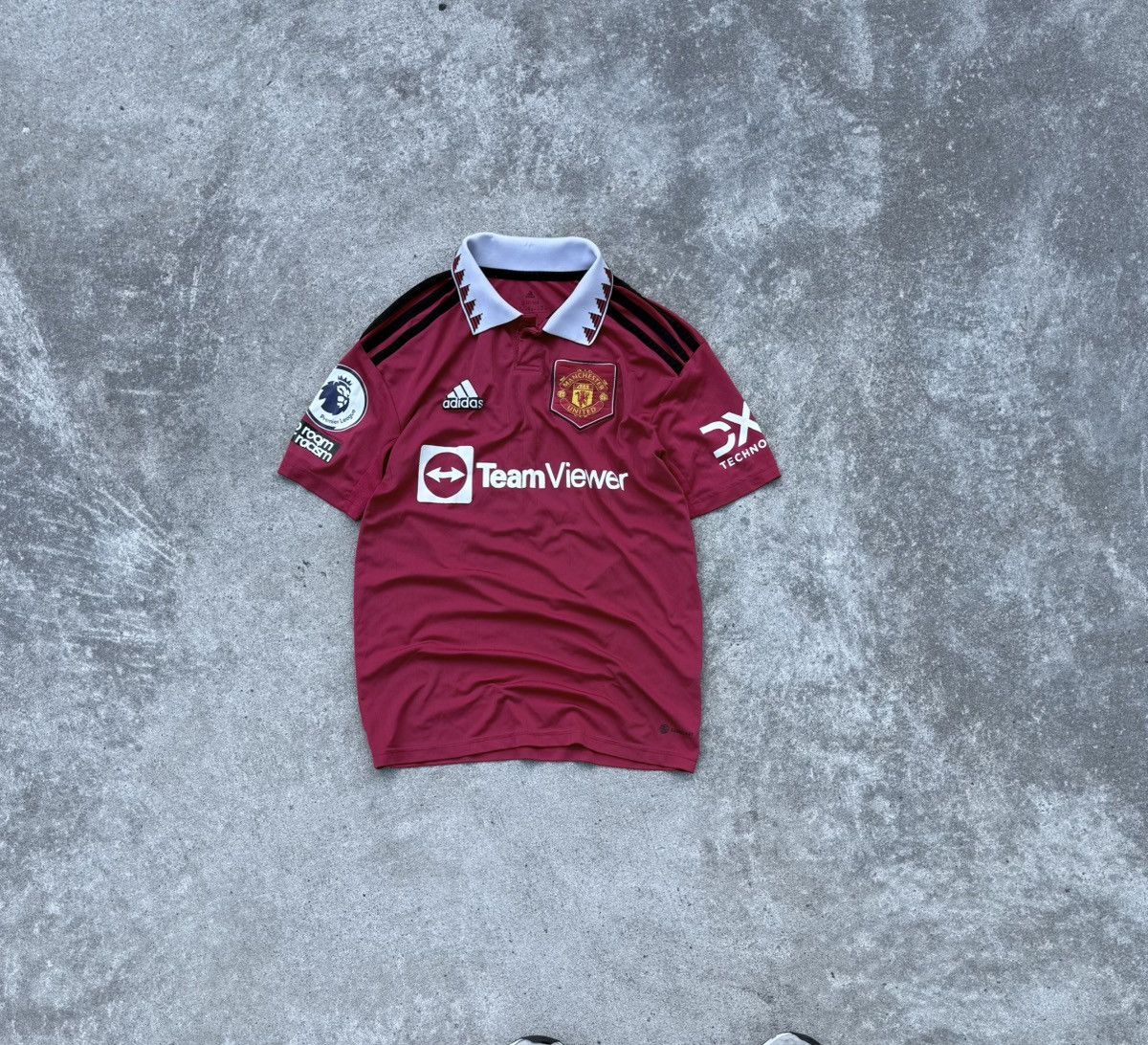 Adidas × Vintage Vintage Adidas Manchester United soccer football T-shirt Size US XXS / EU 40 - 1 Thumbnail