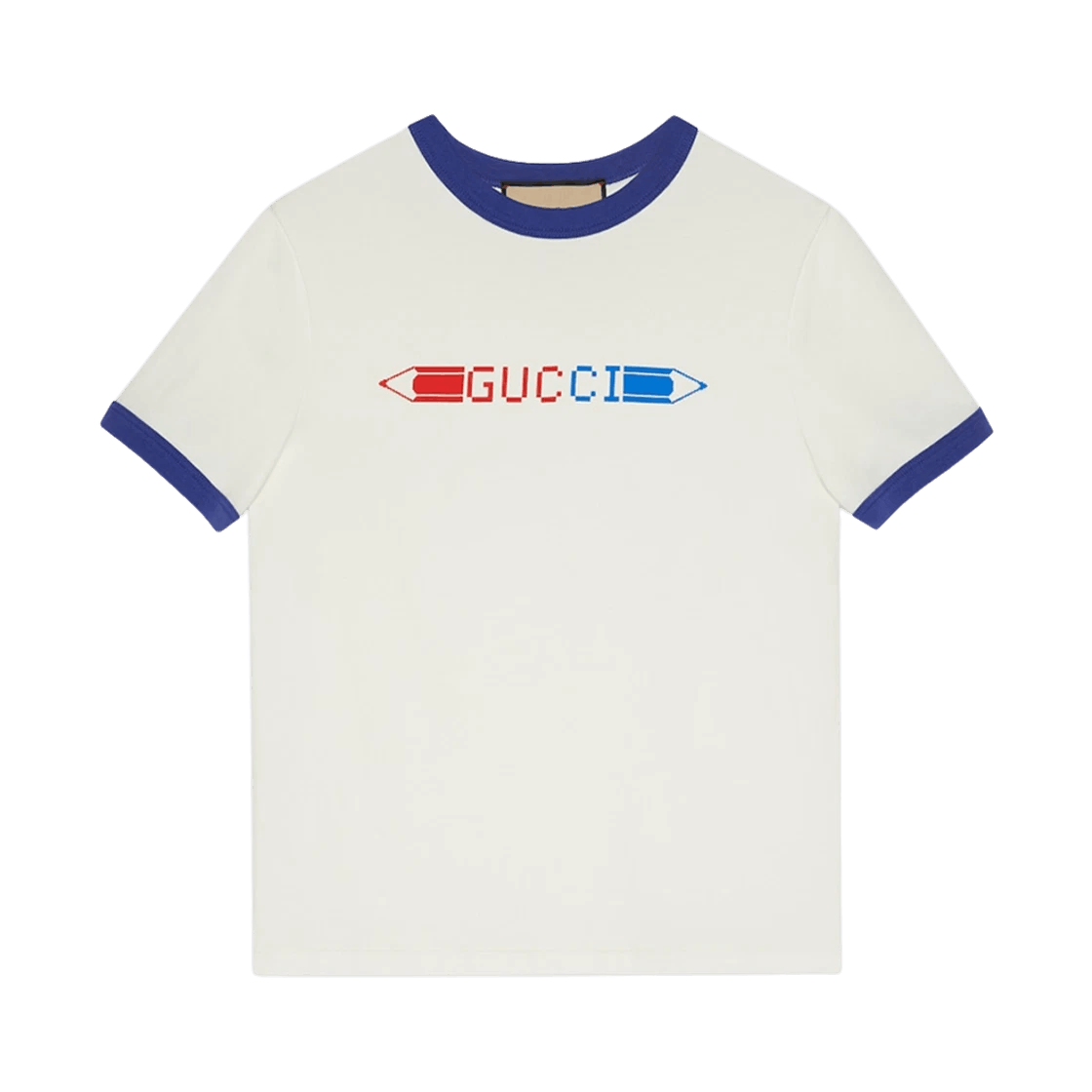 Gucci o1la5ras0526 Cotton Jersey Printed T-Shirt in White Size XXS / US 00 / IT 34 - 1 Preview