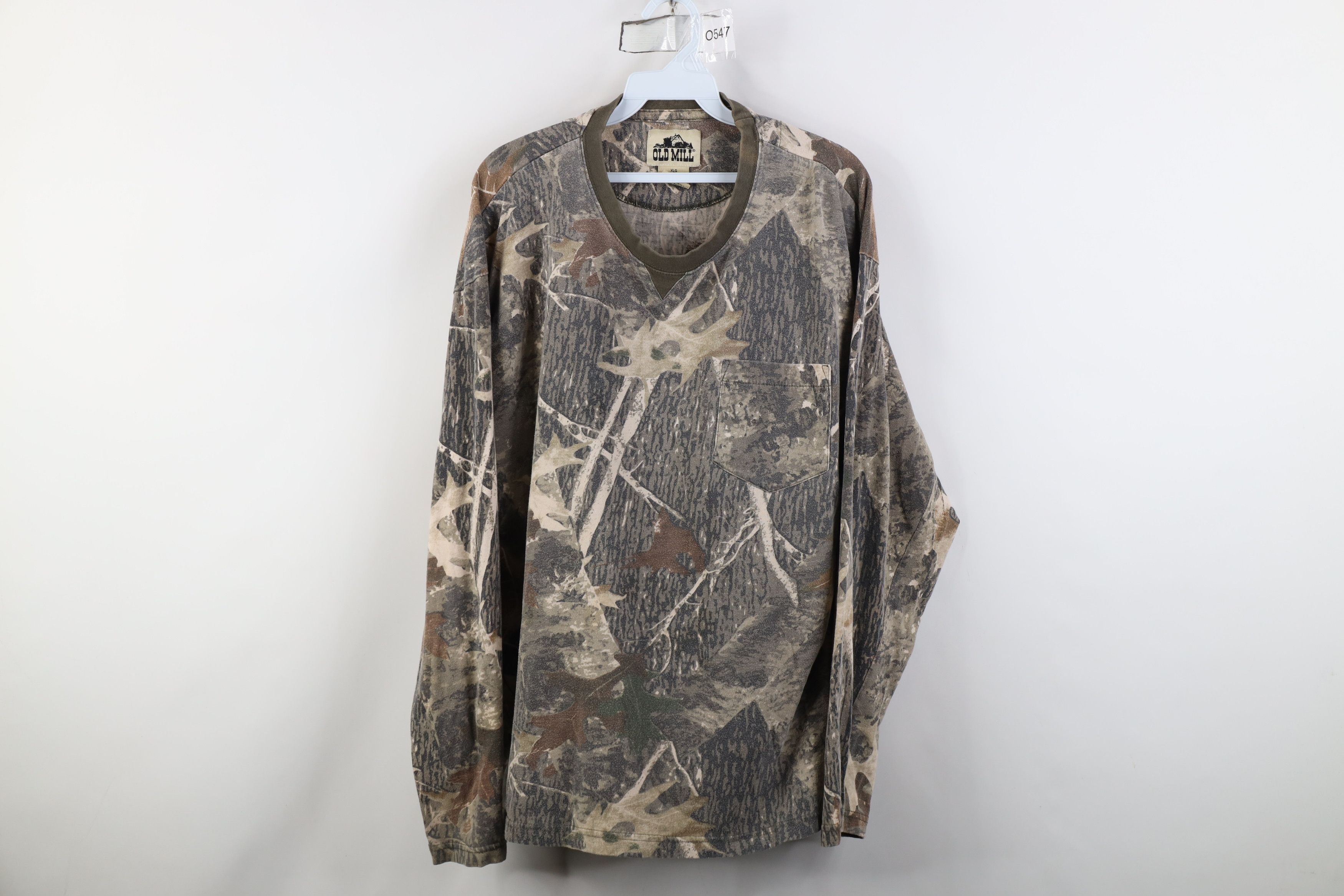 Vintage Vintage 90s Y2K Streetwear Camouflage Long Sleeve T-Shirt Size US XL / EU 56 / 4 - 1 Thumbnail