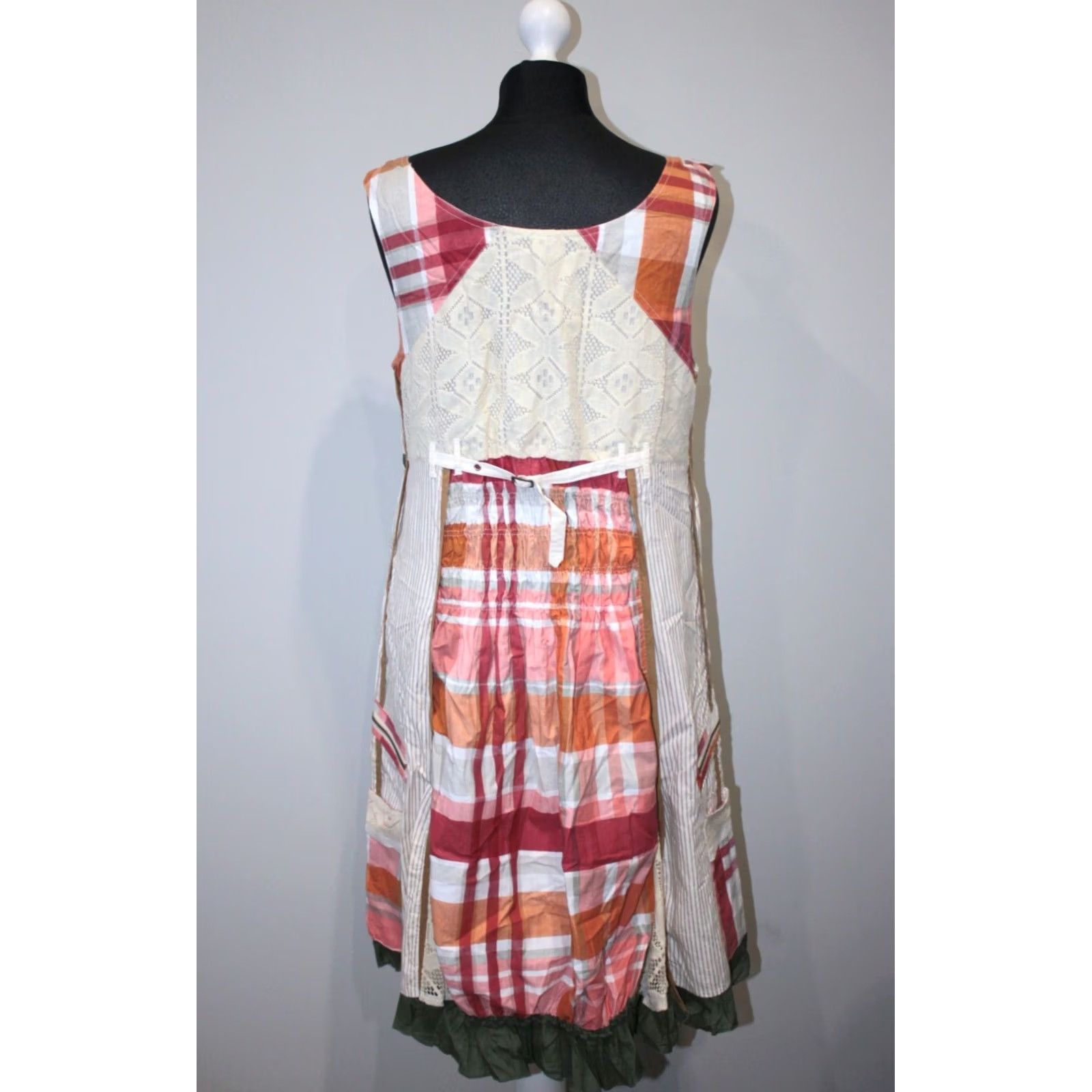 Desigual Desigual Dress Womens Midi A-Line Multicoloured 42 VINTAGE (if applicable) Size M / US 6-8 / IT 42-44 - 6 Thumbnail