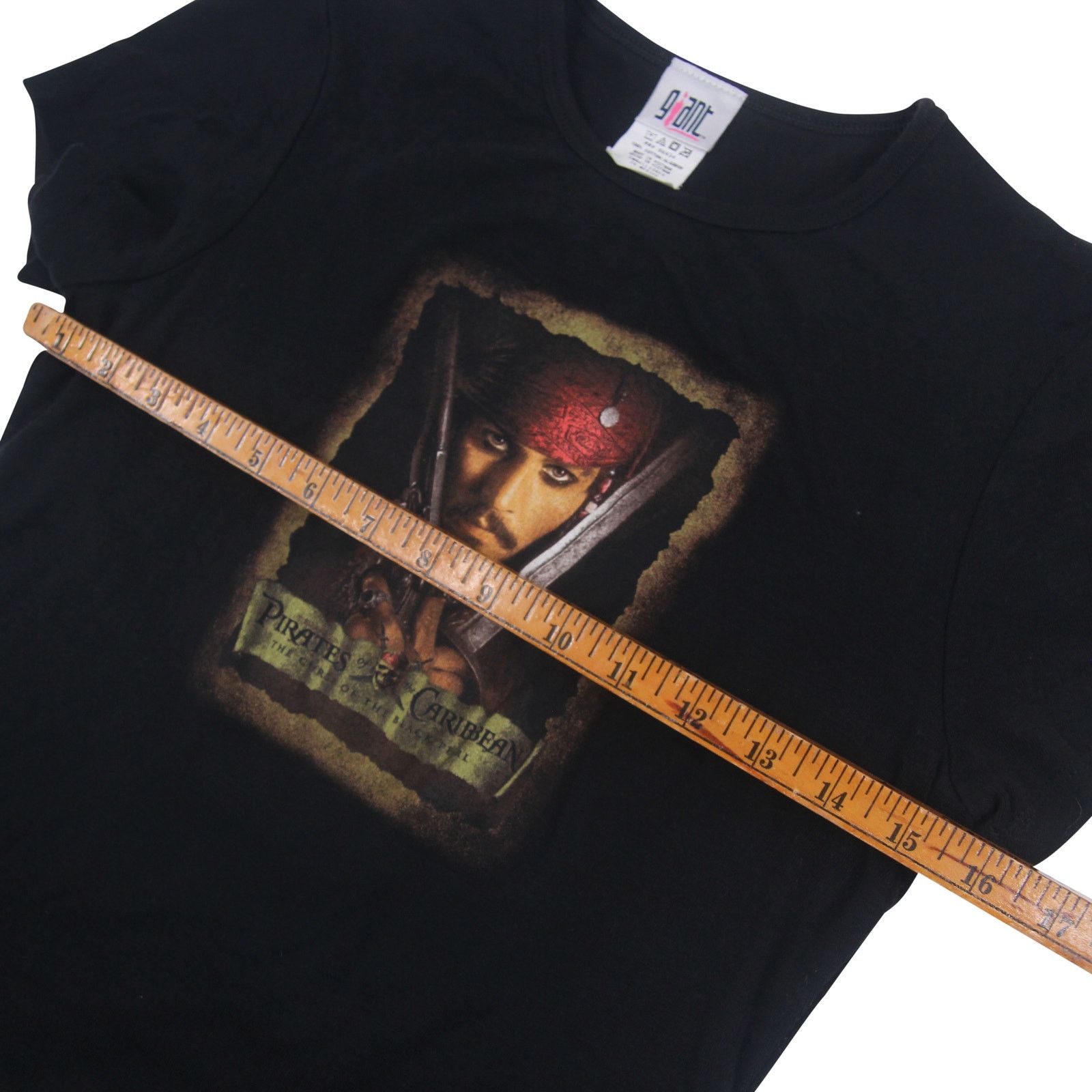 Disney × Giant × Vintage Vintage Disney Pirates of the Caribbean Black Pearl T Shirt Size US XS / EU 42 / 0 - 5 Thumbnail
