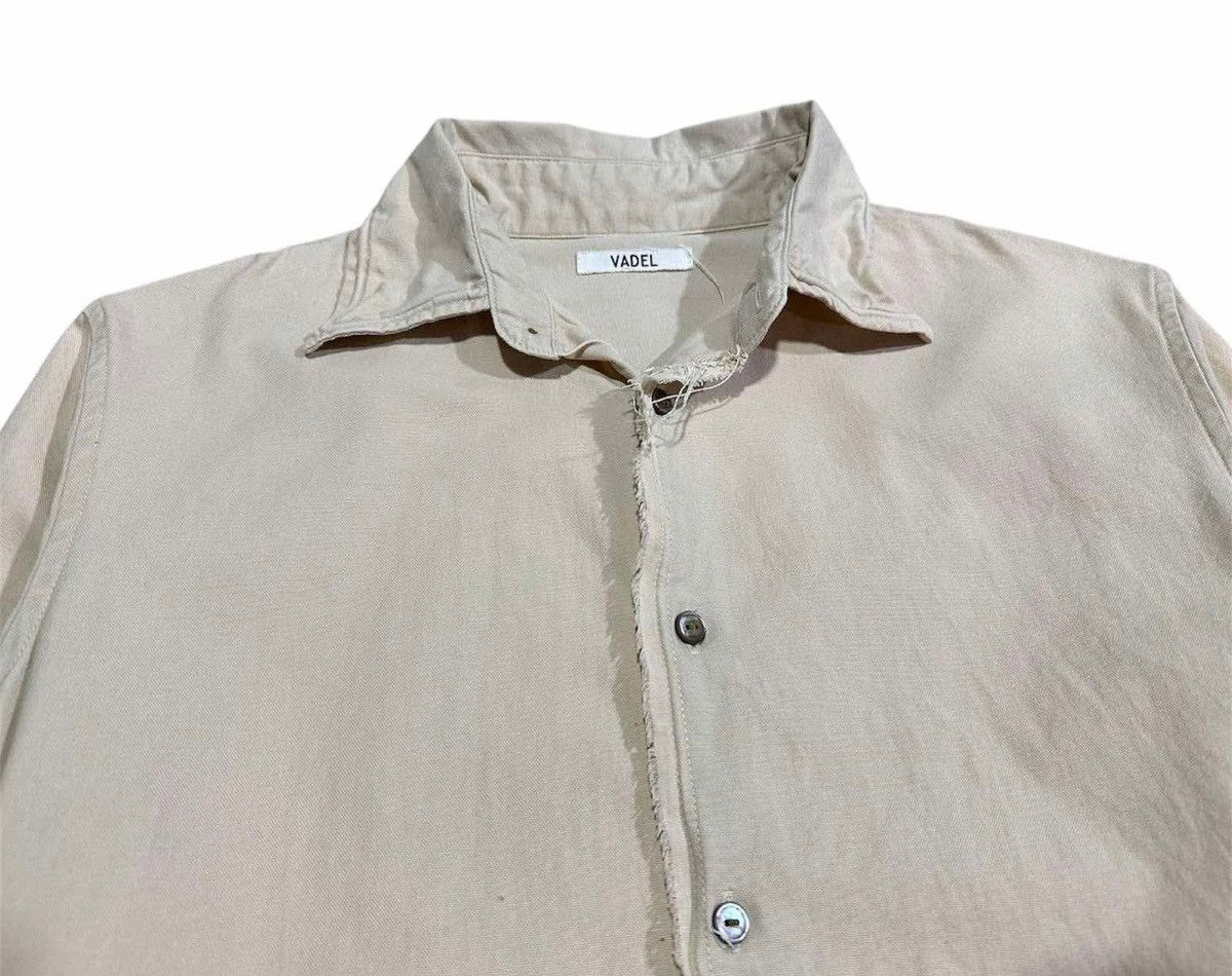 If Six Was Nine × Japanese Brand 🔥Rare Japanese Archived Vadel Frayed Shirt Size US M / EU 48-50 / 2 - 3 Thumbnail