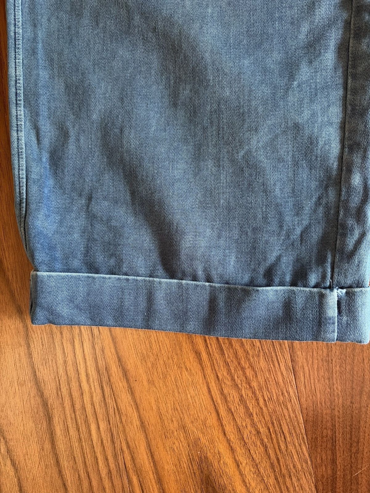 Levi's Levis indigo dyed patched denim trouser Size US 33 - 2 Thumbnail
