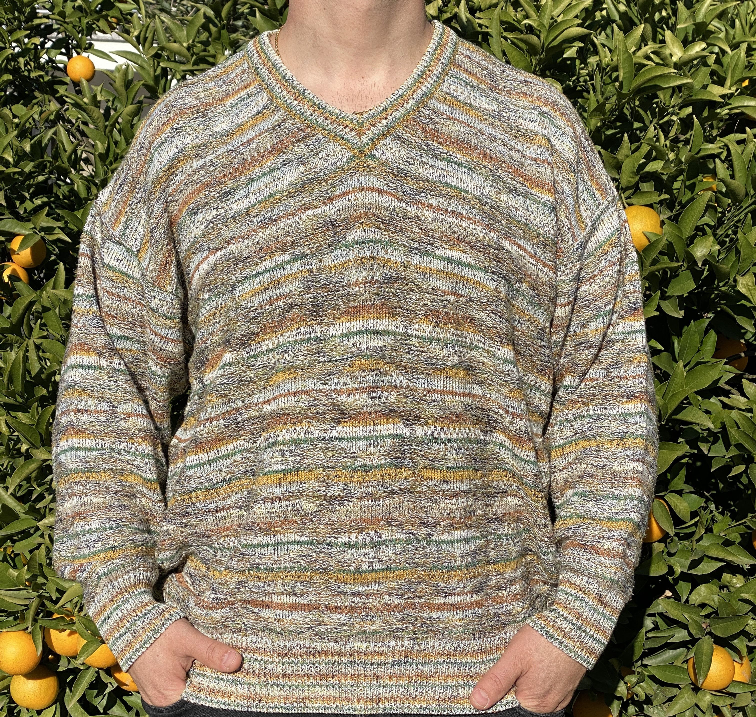 Missoni 1998 Example by Missoni Relaxed Pullover Cosby Retro Size XL Size US XL / EU 56 / 4 - 4 Thumbnail
