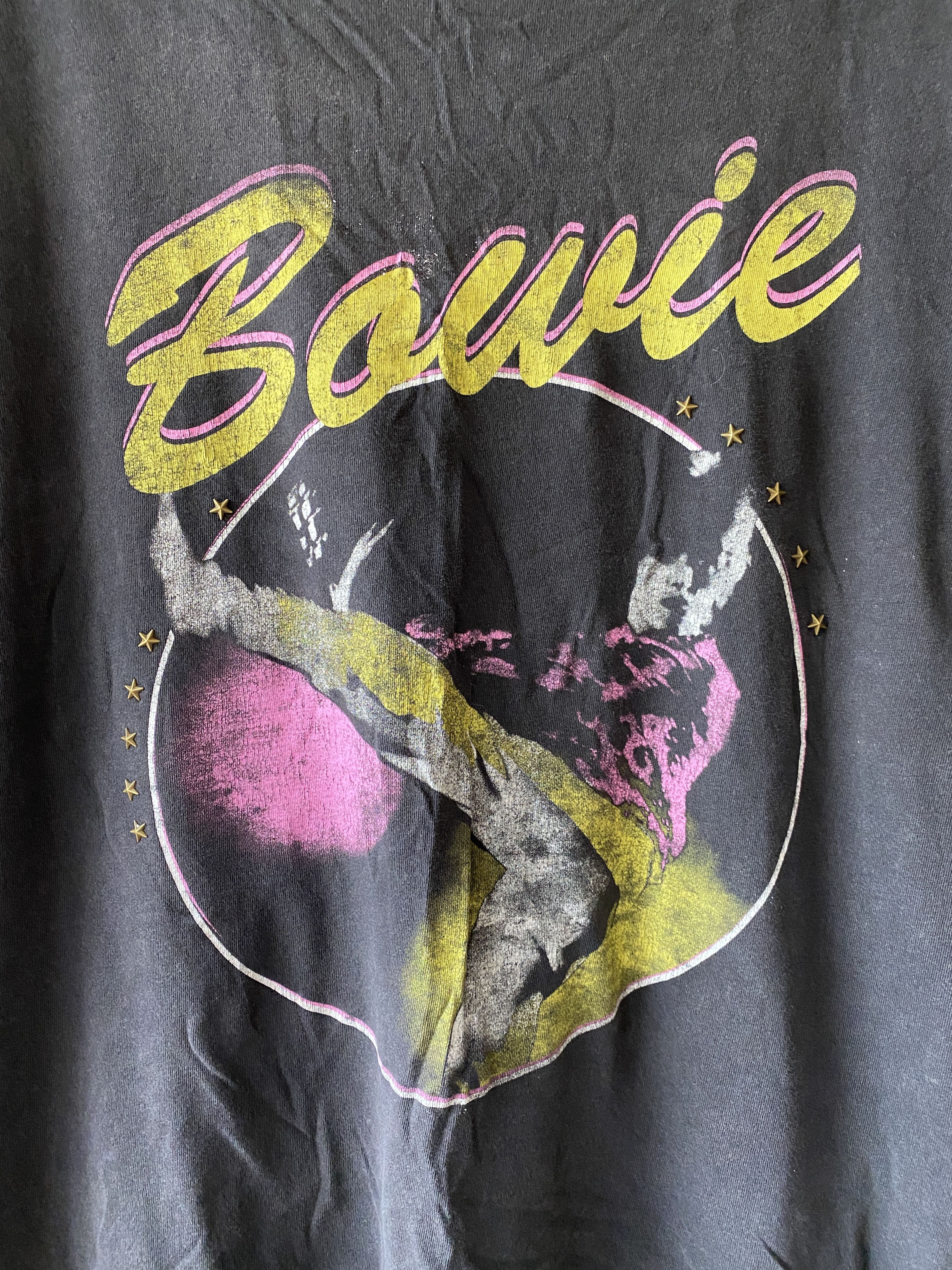 Band Tees DAVID BOWIE ROCK T SHIRT Size US L / EU 52-54 / 3 - 3 Thumbnail