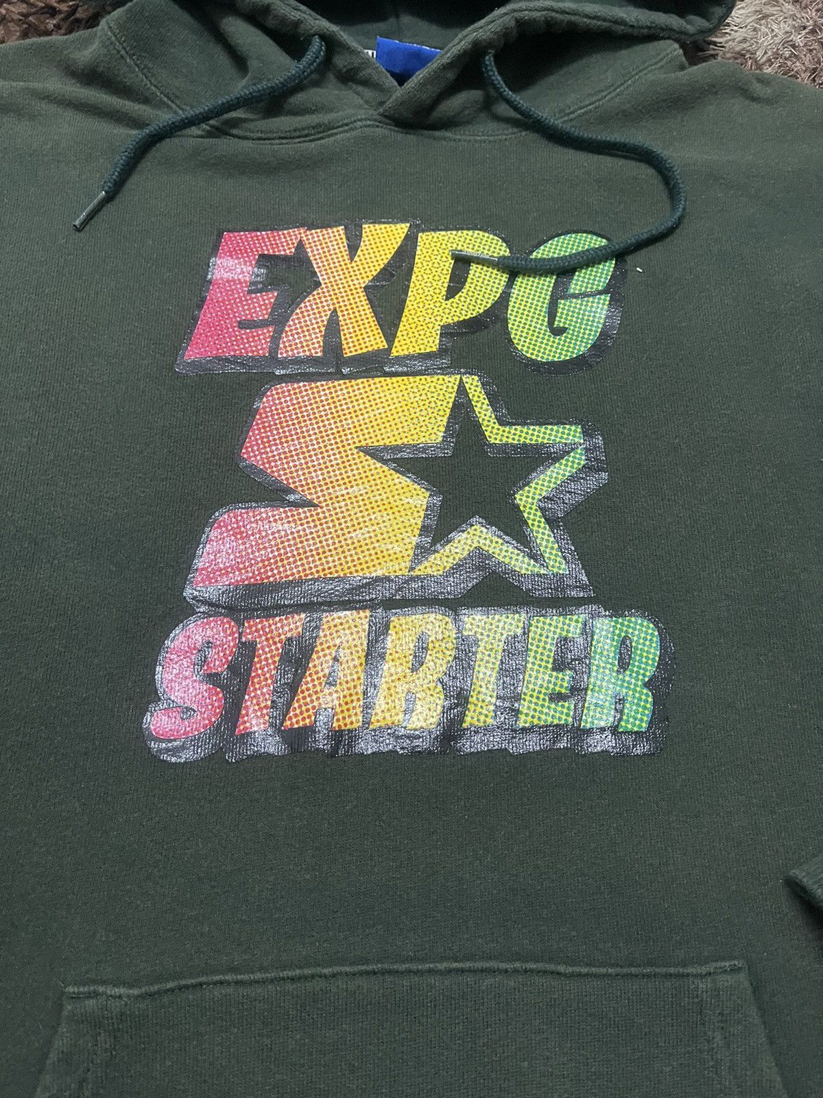 Starter VINTAGE EXPG STARTER BIG SPELLOUT VERY RARE Size US XL / EU 56 / 4 - 2 Thumbnail