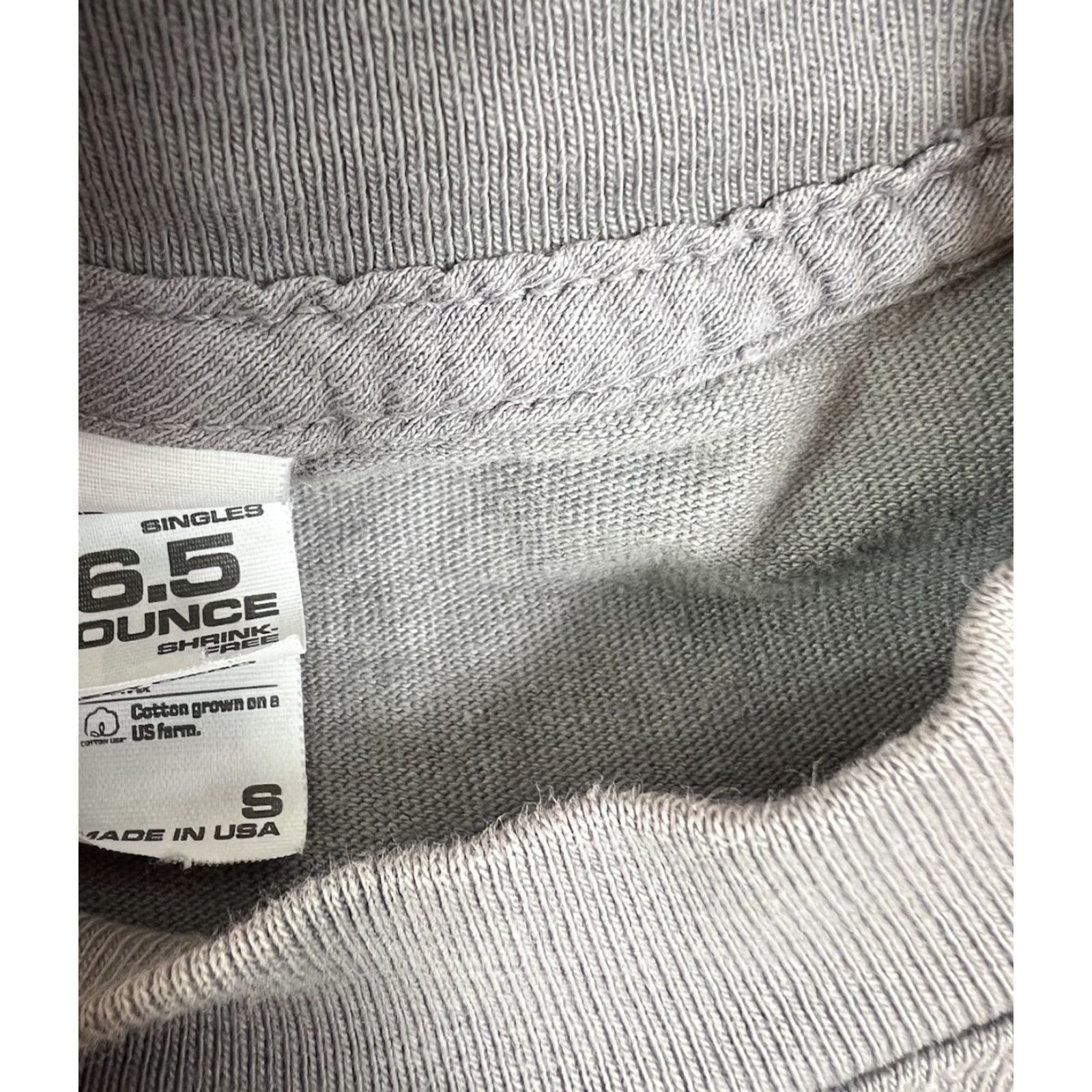Vintage ALPHALETE T-Shirt Grey Small Unisex Adults Athletic Basic Dream Activewear 90s? (Note: remove extra). Size US S / EU 44-46 / 1 - 8 Thumbnail