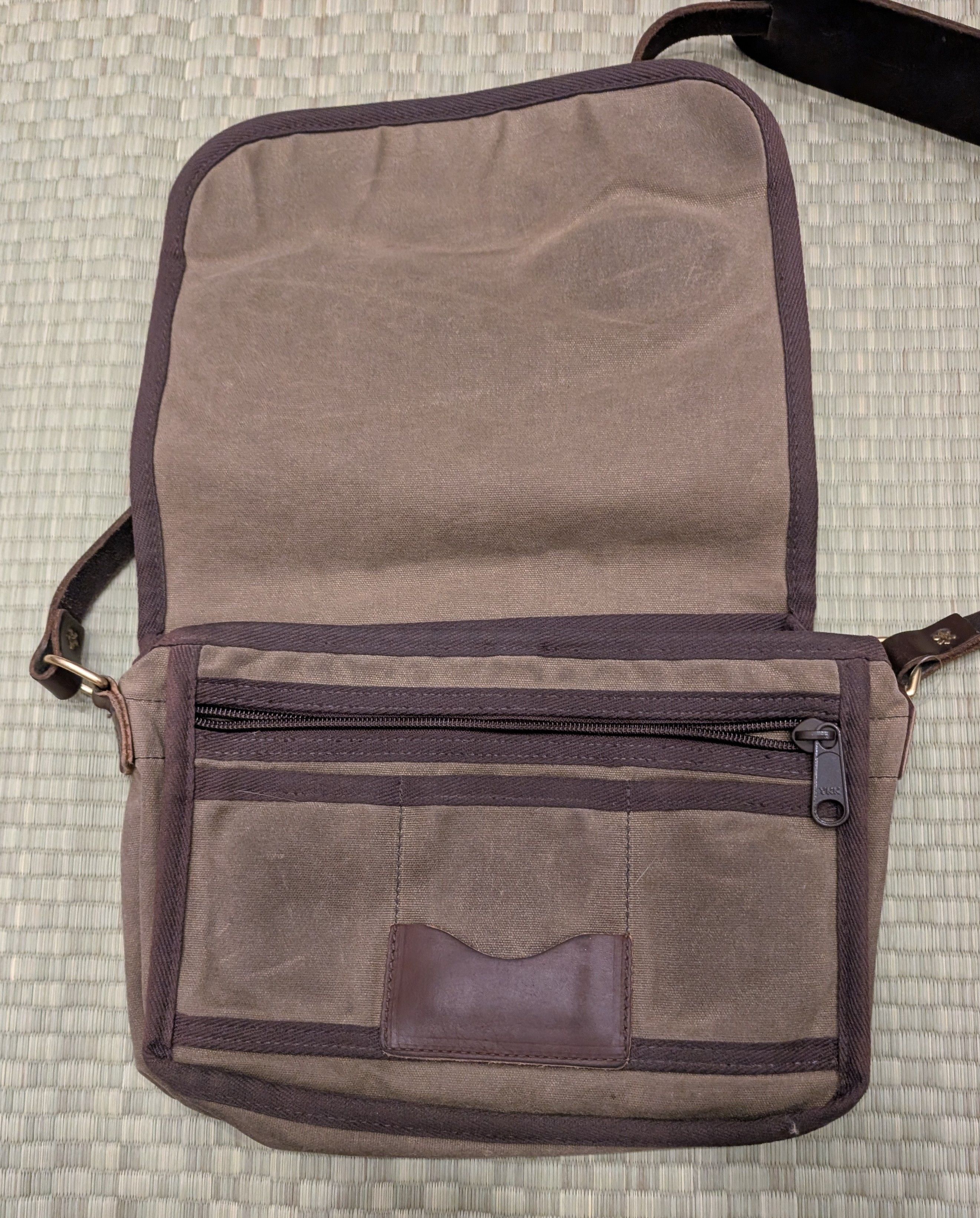 Other Frost River Little Manitou Shoulder Bag Canvas Leather Size ONE SIZE - 3 Thumbnail