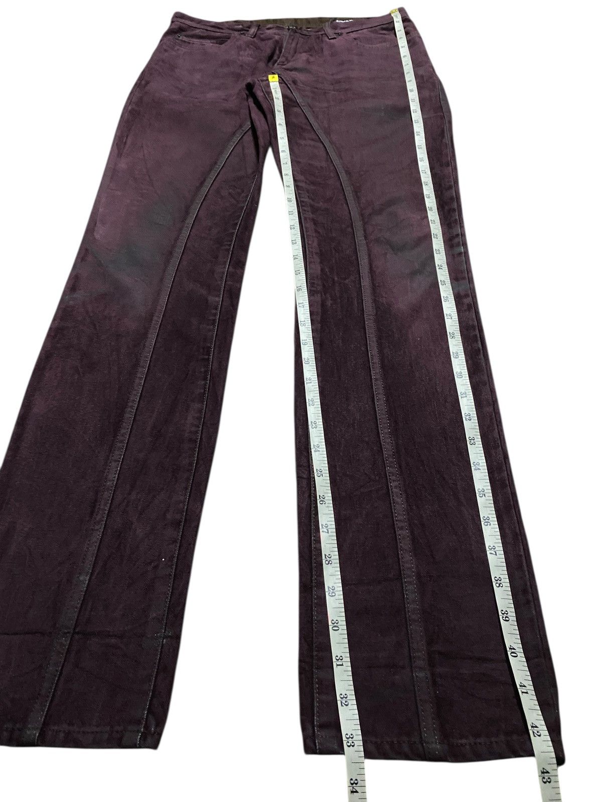 DKNY Vintage DKNY Slim Fit Deep Purple Nice Faded Jeans Size US 30 / EU 46 - 11 Thumbnail