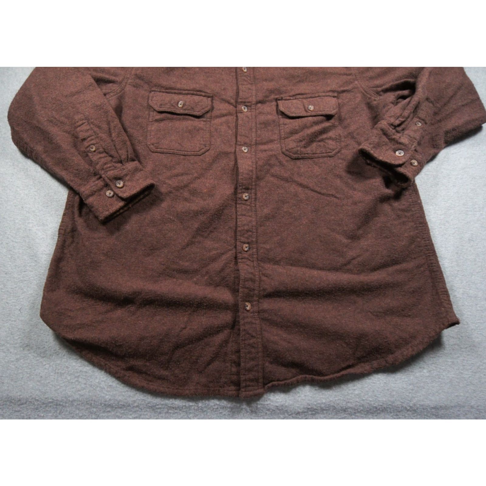 Vintage CE Schmidt Shirt Mens XL Brown Button Down Workwear Long Sleeve Collared Size US XL / EU 56 / 4 - 4 Thumbnail