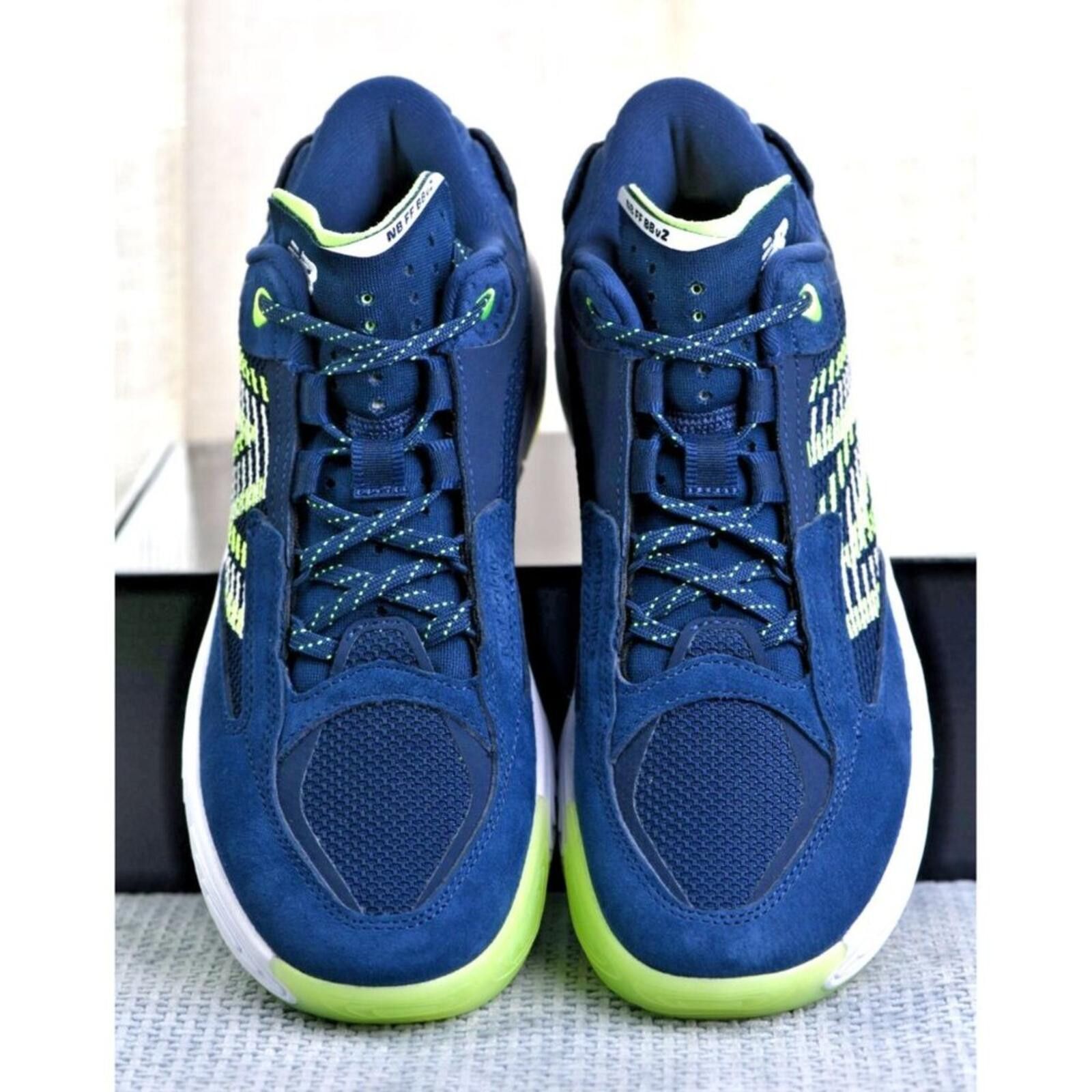 New Balance New Balance Fresh Foam BB v2 | Navy/Lime Glow Size US 8 / EU 41 - 8 Thumbnail