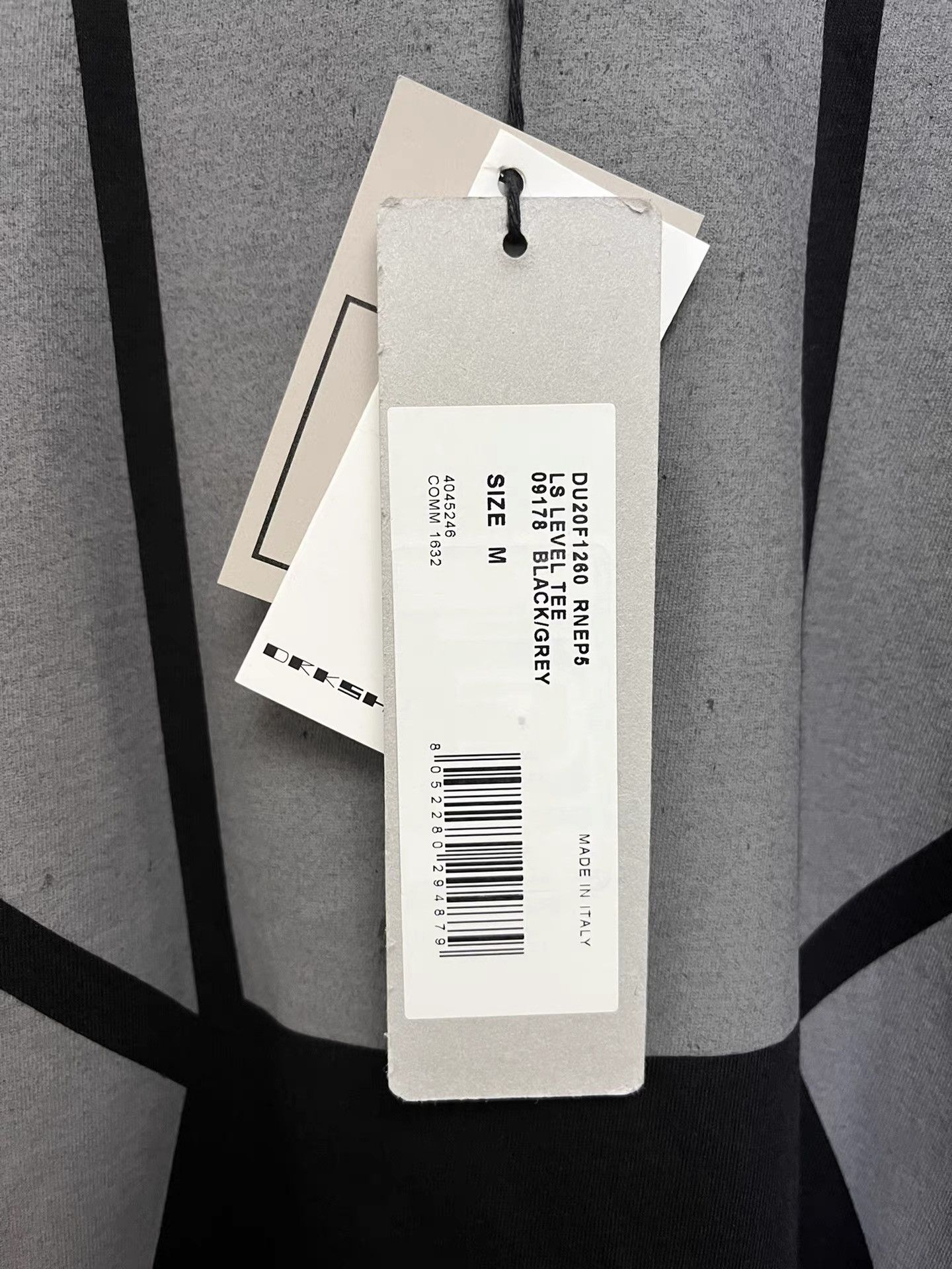 Rick Owens Rick Owens 20FW Limited Print Long Sleeve T-Shirt K34 Size US M / EU 48-50 / 2 - 3 Thumbnail