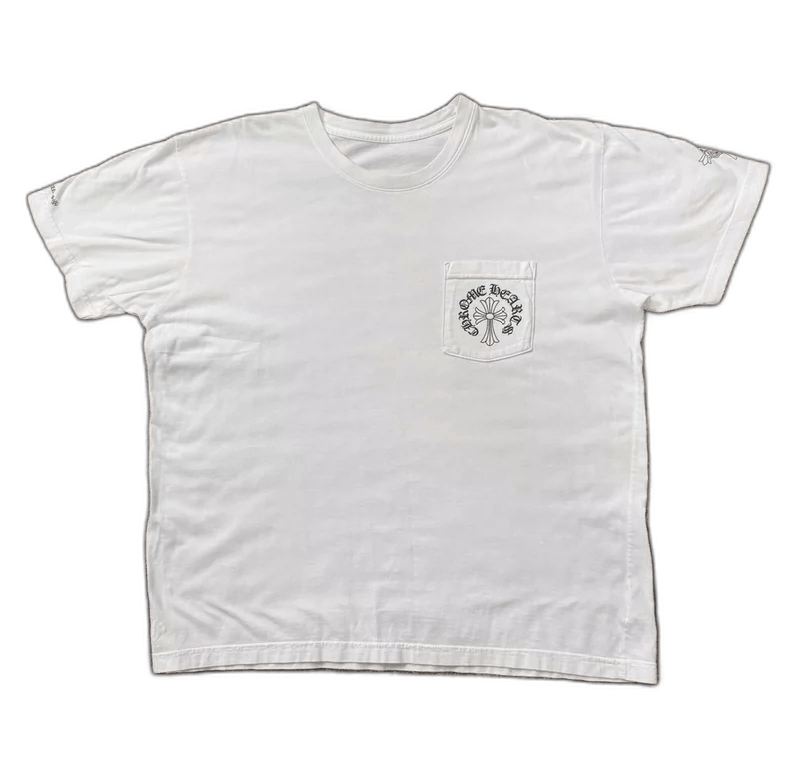 Chrome Hearts Chrome Hearts White Cross Short Sleeve Tee Size US XL / EU 56 / 4 - 1 Thumbnail