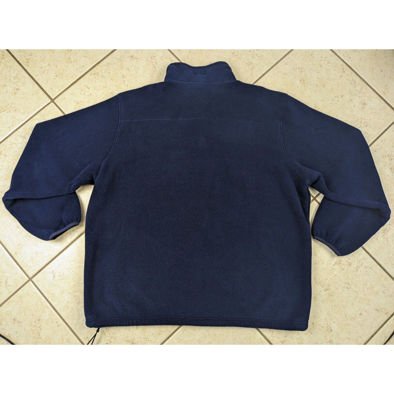L.L. Bean Vtg LL Bean 1/4 Zip Fleece Jacket Sweater Pullover XL Blue Size US XL / EU 56 / 4 - 11 Thumbnail