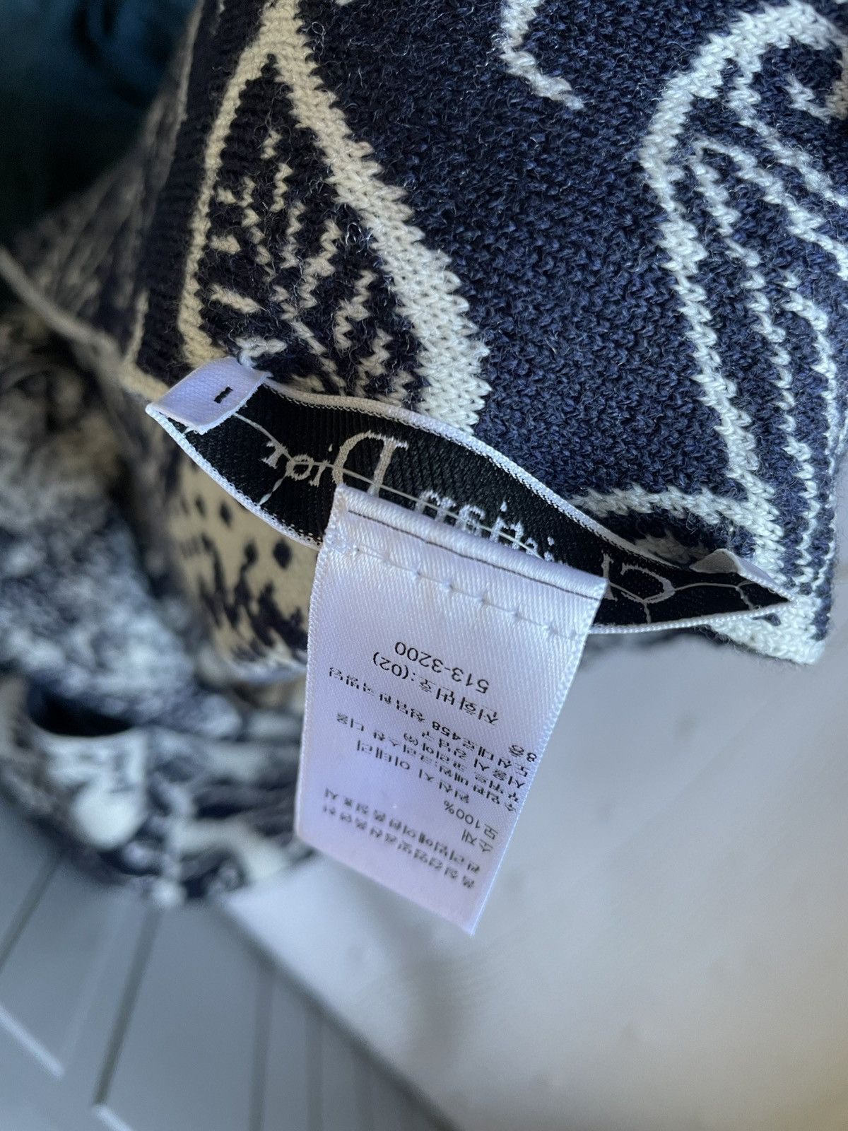 Dior CHRISTIAN DIOR SCARF TOILE DE JOUY Size ONE SIZE - 12 Thumbnail