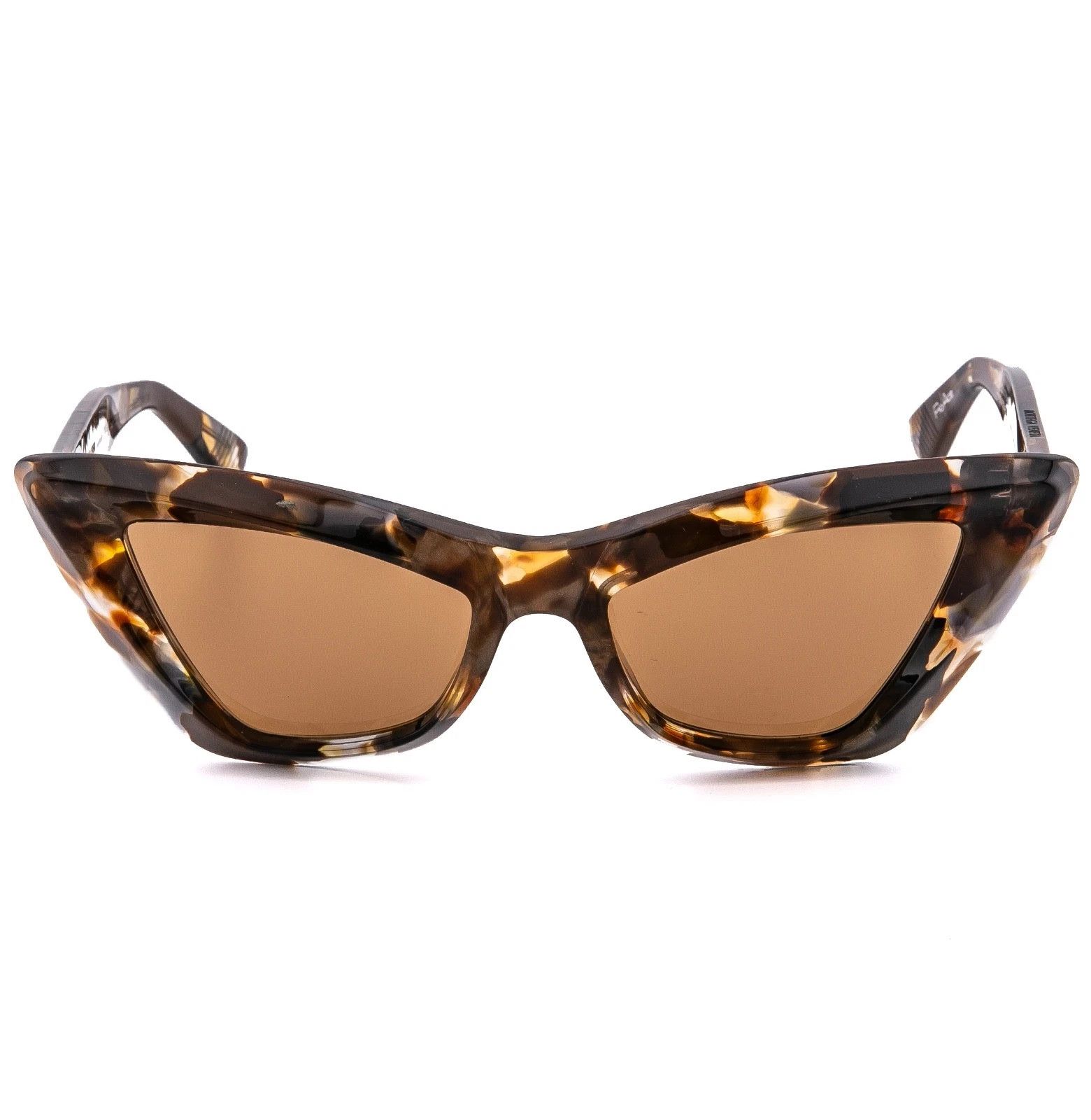 Bottega Veneta BOTTEGA VENETA 1391 ReAce BV1391S Brown Cat Sunglasses 002 Size ONE SIZE - 4 Thumbnail