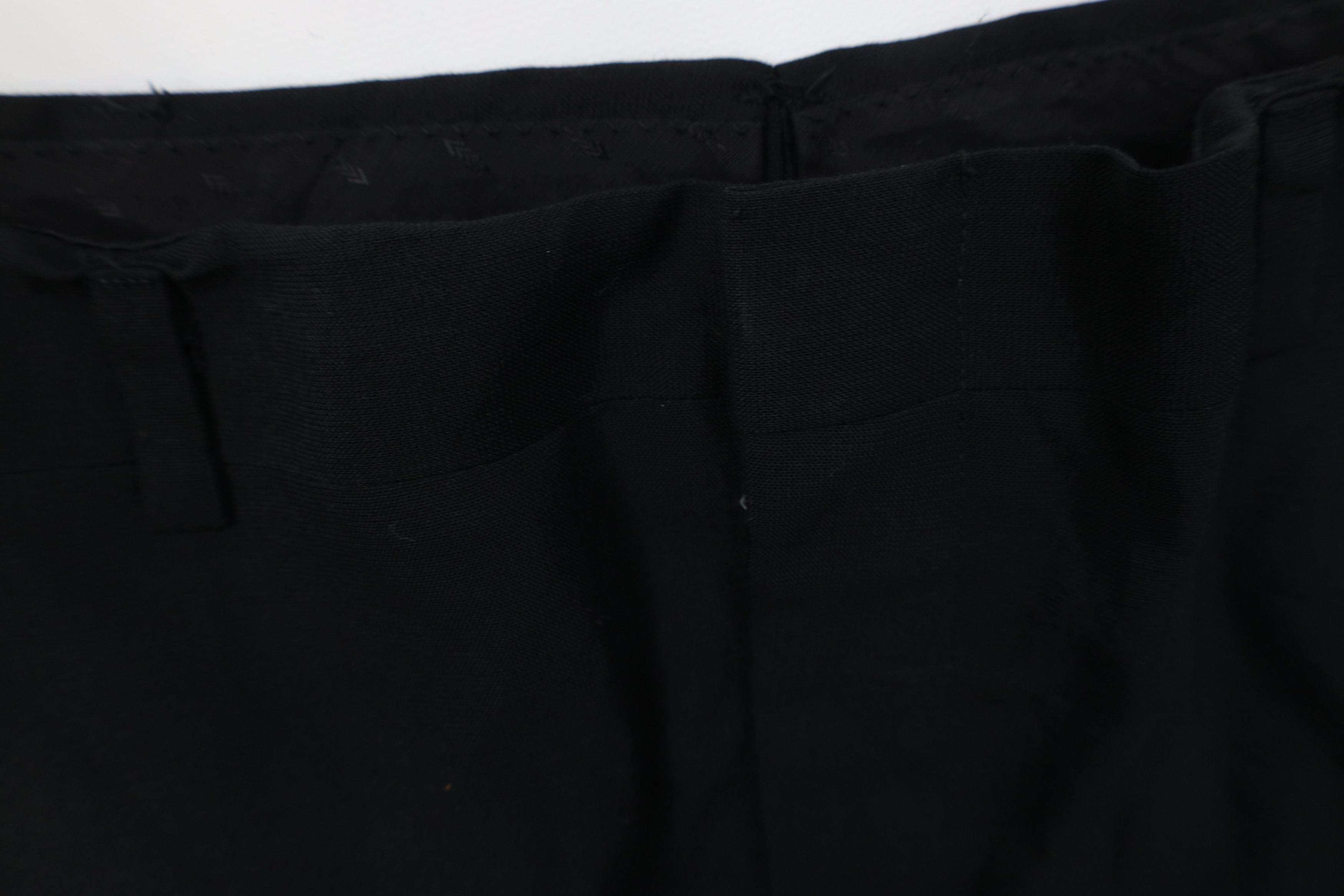 Vintage Vintage 50s Rockabilly Wool Gabardine Chino Pants Black USA Size US 32 / EU 48 - 6 Thumbnail