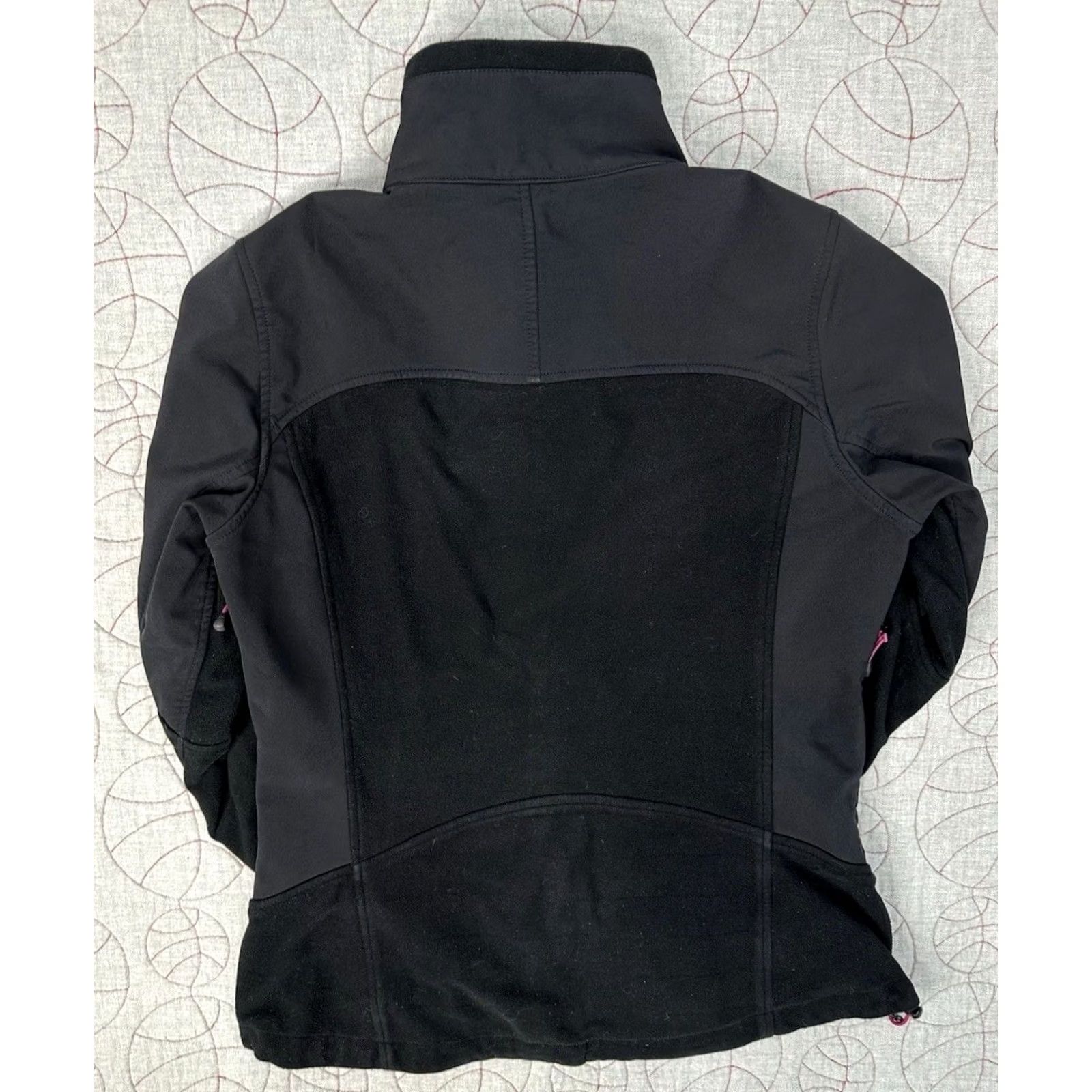 Vintage Millet LD Dual Softshell Wind stopped Jacket Black Pink Medium Womens Size M / US 6-8 / IT 42-44 - 6 Thumbnail