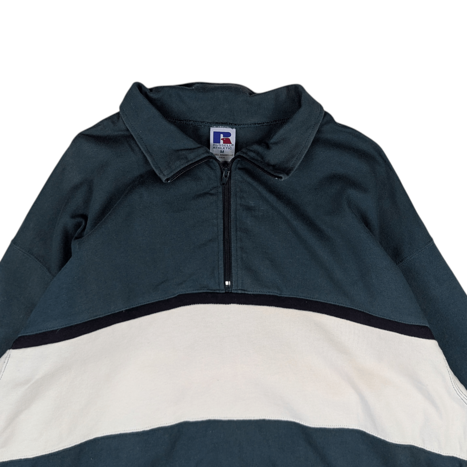 Japanese Brand JOURNAL STANDARD x Russell Athletic Polo Jumper Sweatshirt Size US M / EU 48-50 / 2 - 5 Thumbnail