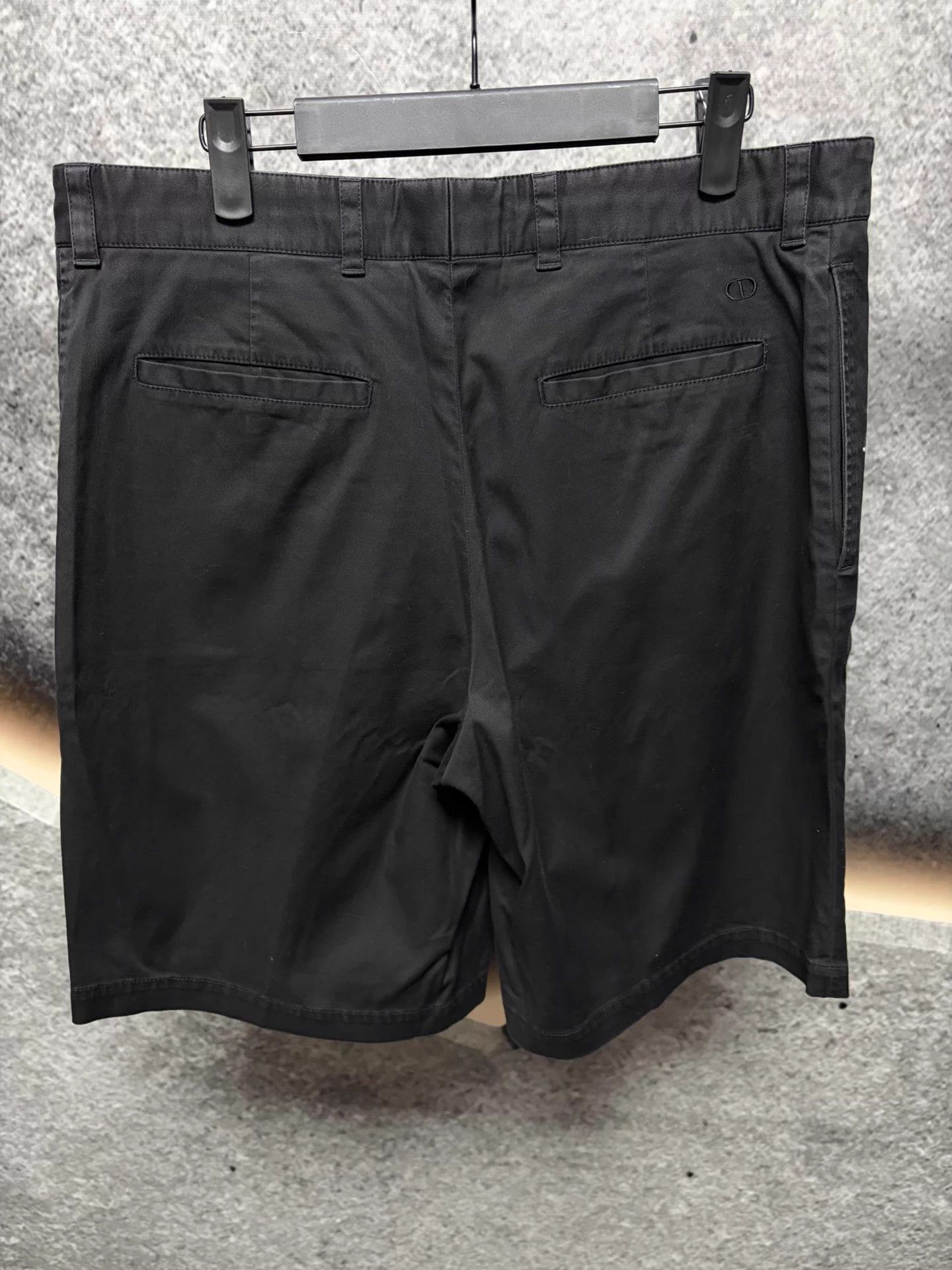Dior Dior Saddle Embroidered Logo Black Shorts 50 Size US 34 / EU 50 - 2 Thumbnail