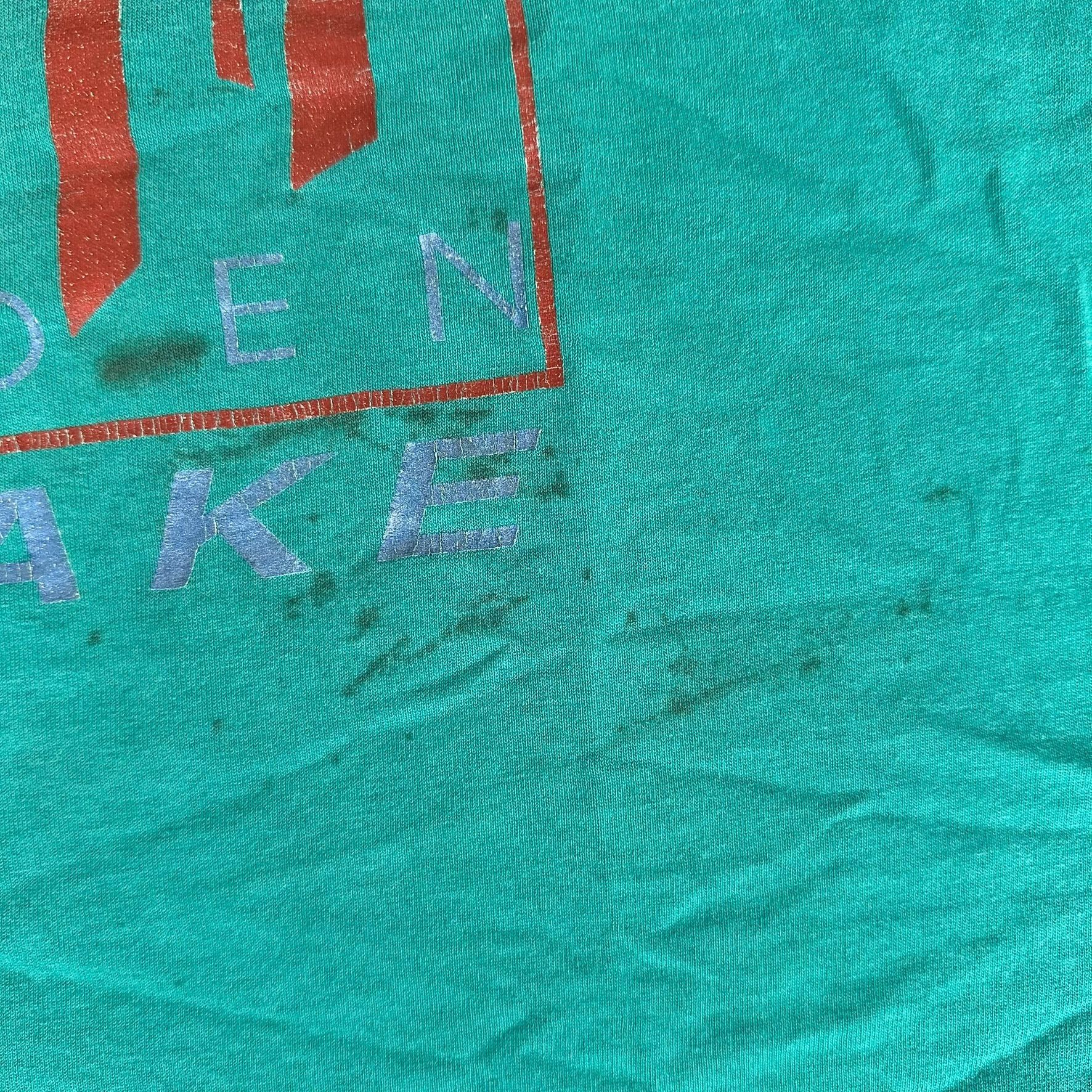 Hanes Vintage 90s Hidden Lake Landscape T-Shirt Gorpcore Single St Size US XL / EU 56 / 4 - 7 Thumbnail
