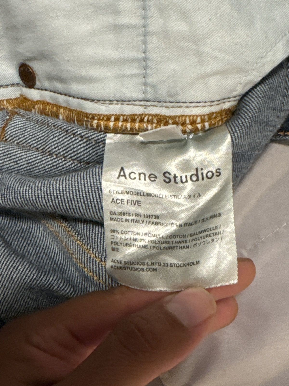 Acne Studios Acne Studios Jeans Size US 29 - 5 Thumbnail