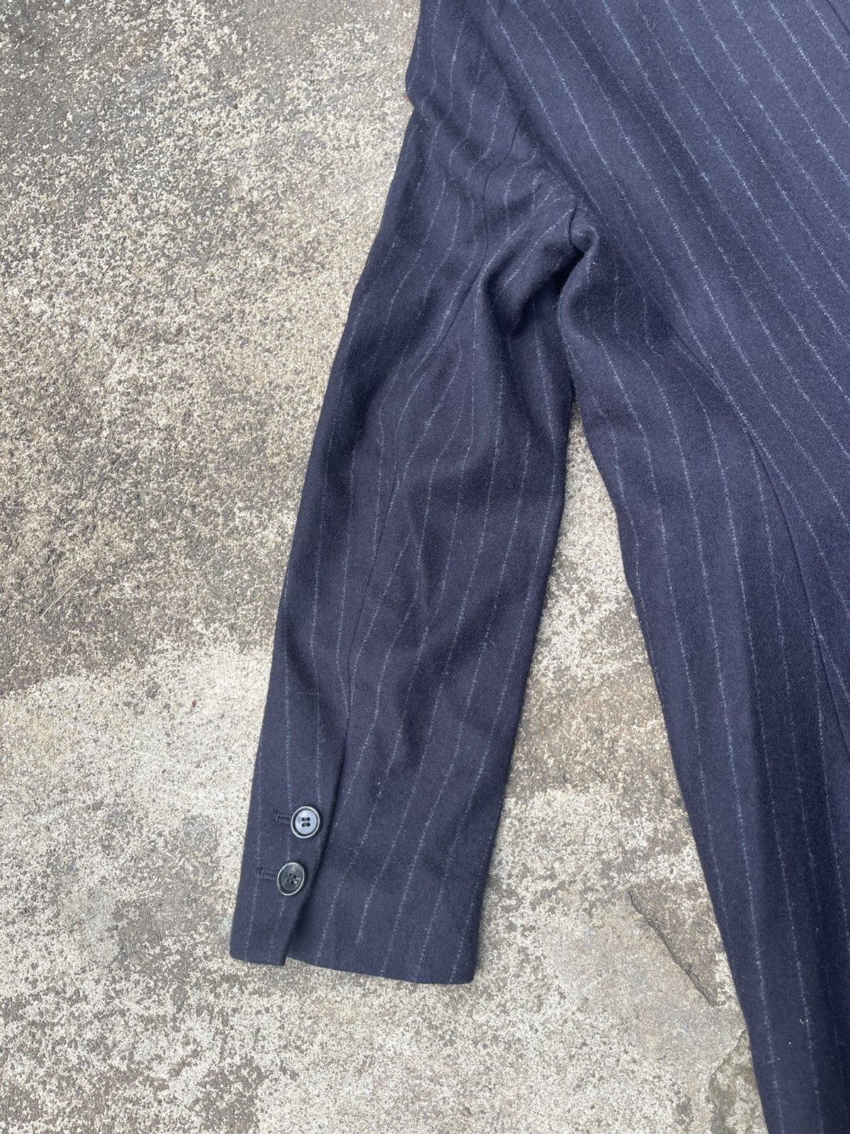 Uniqlo Ines de la Fressange x Uniqlo Pinstripe Coat - XL Size XL / US 12-14 / IT 48-50 - 9 Thumbnail