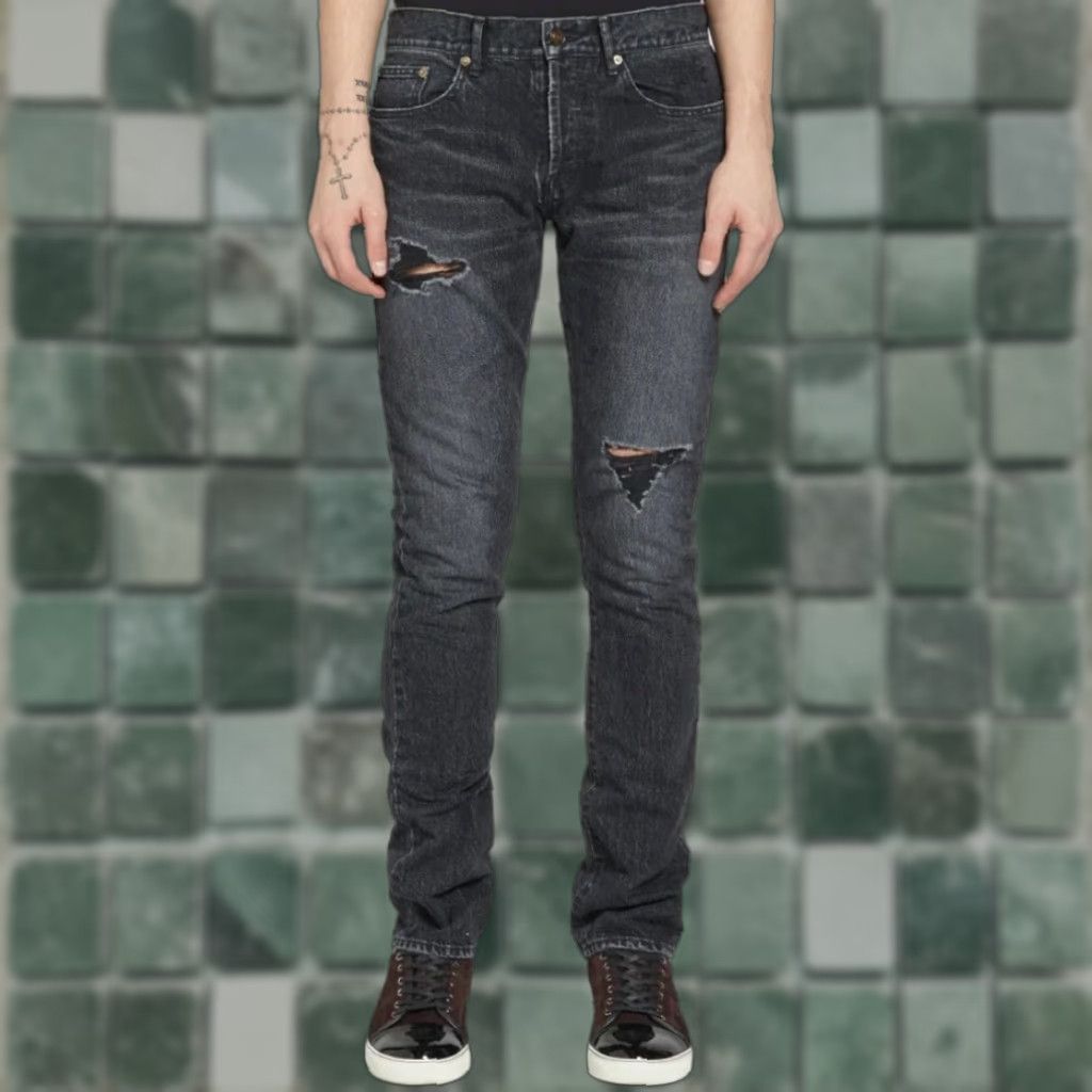 Yves Saint Laurent VINTAGE N/A Size US 32 / EU 48 - 1 Thumbnail