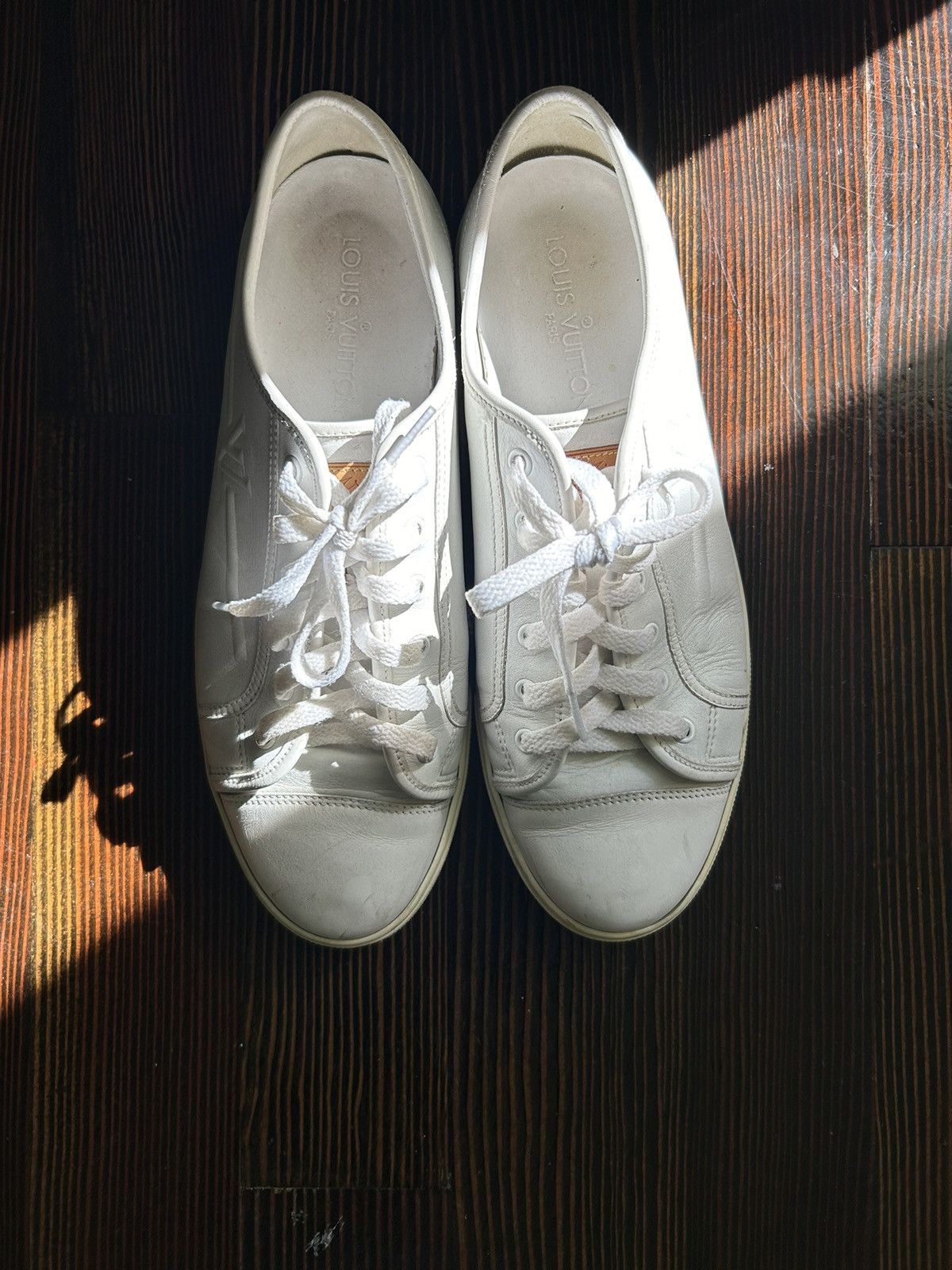 Louis Vuitton Louis Vuitton Vintage Leather Sneakers Size US 9 / EU 42 - 6 Thumbnail