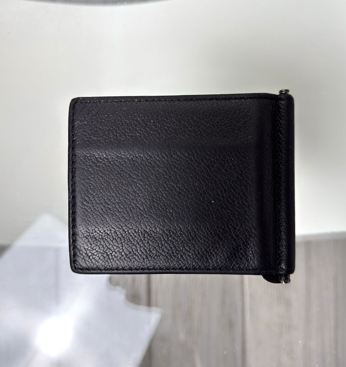 Prada Prada Saffiano Leather Wallet-Black Size ONE SIZE - 3 Thumbnail