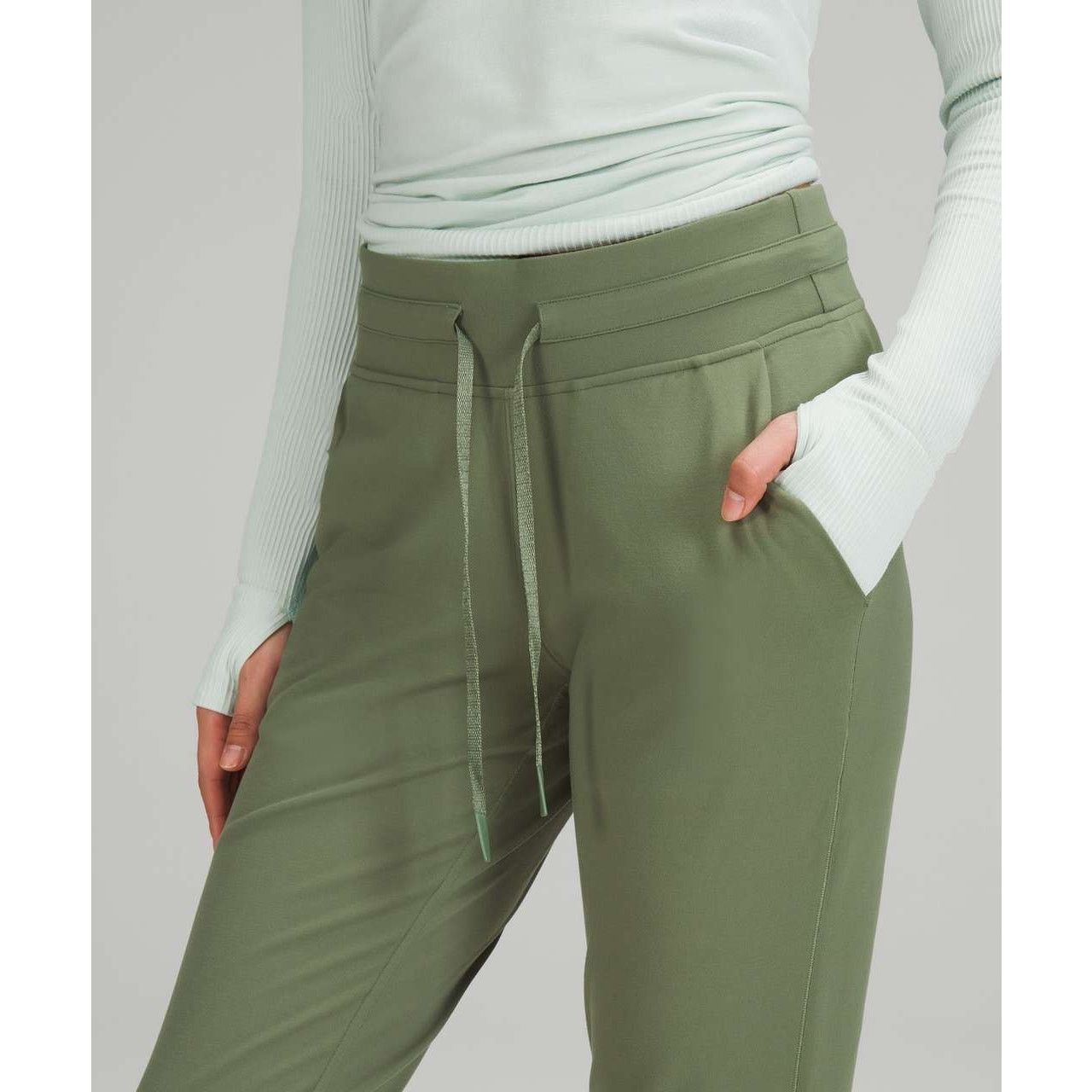 Lululemon Lululemon Jogger Pants Women Olive Green S - C003 Size 28" / US 6 / IT 42 - 3 Thumbnail