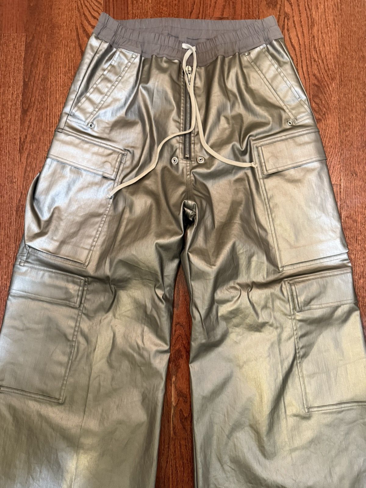 Rick Owens Rick Owen Belas Cargo Pants GunMetal Size US 34 / EU 50 - 6 Thumbnail