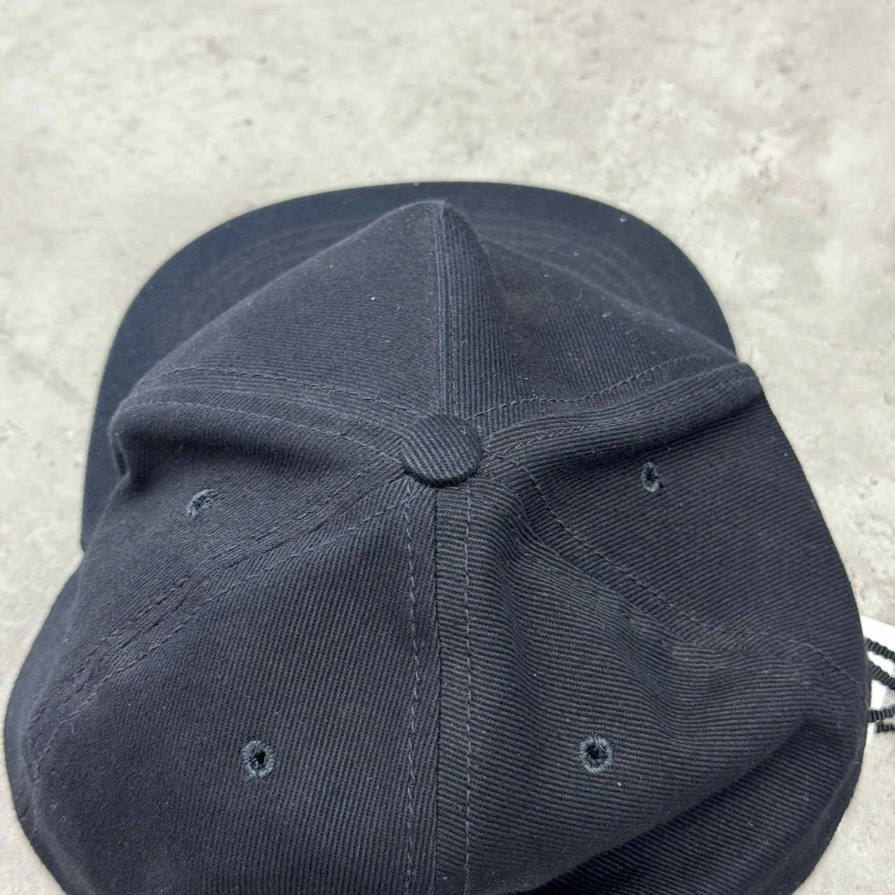 Celine CELINE Embroidered Cap In Cotton BLACK Size ONE SIZE - 3 Thumbnail