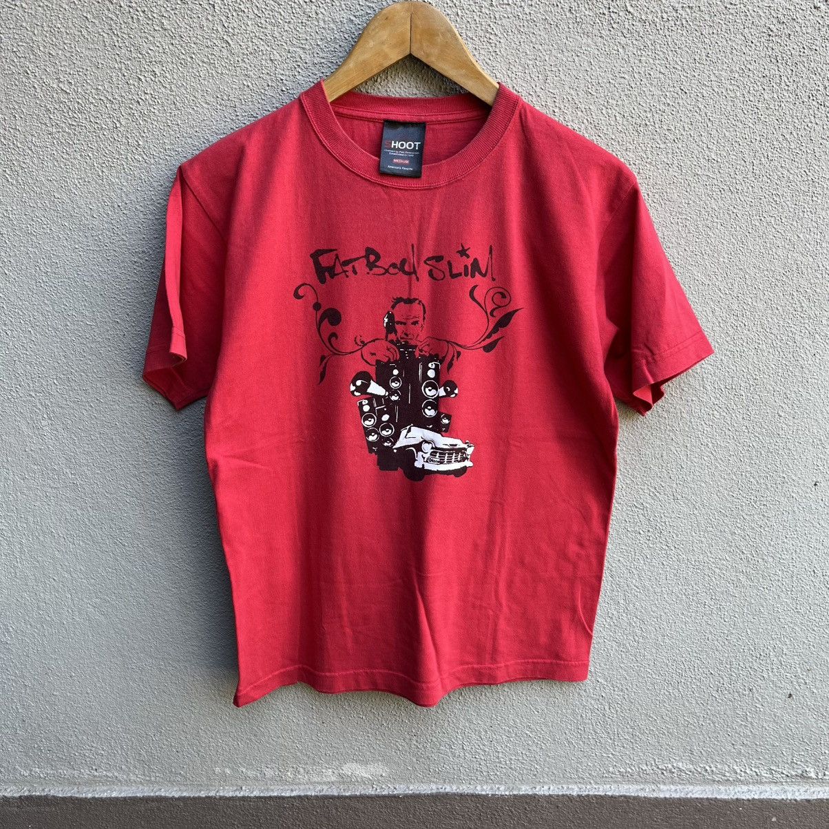 Band Tees Vintage FATBOY SLIM dj tee orbital aphex twin Size US M / EU 48-50 / 2 - 1 Thumbnail