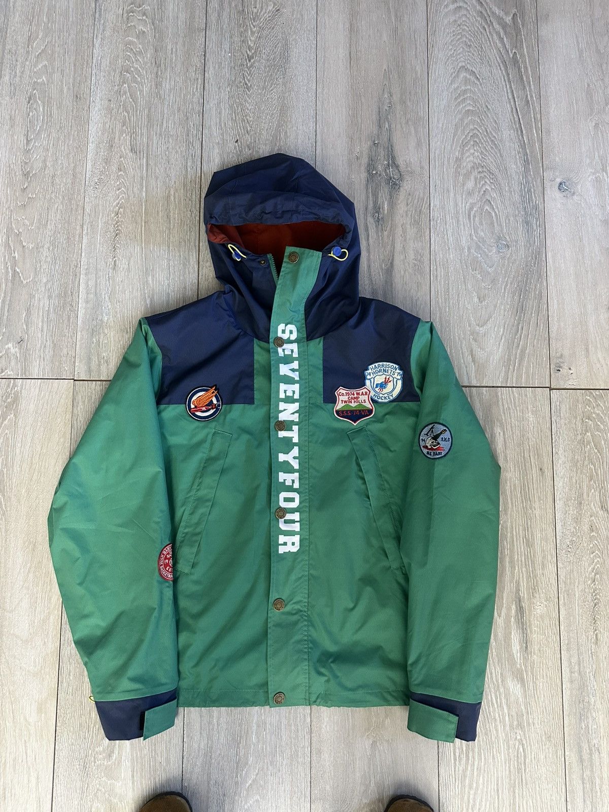 74 Is War 74 is War Rugby Raincoat Size US M / EU 48-50 / 2 - 1 Thumbnail