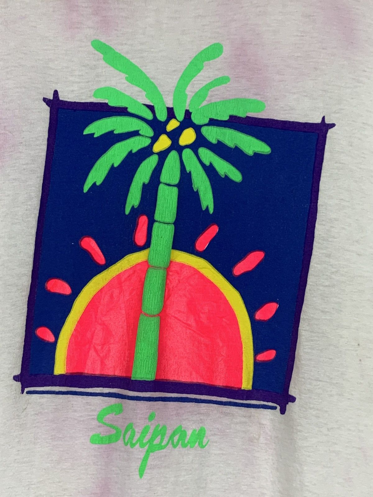Vintage Vintage Saipan tie dye tee Size US L / EU 52-54 / 3 - 7 Thumbnail