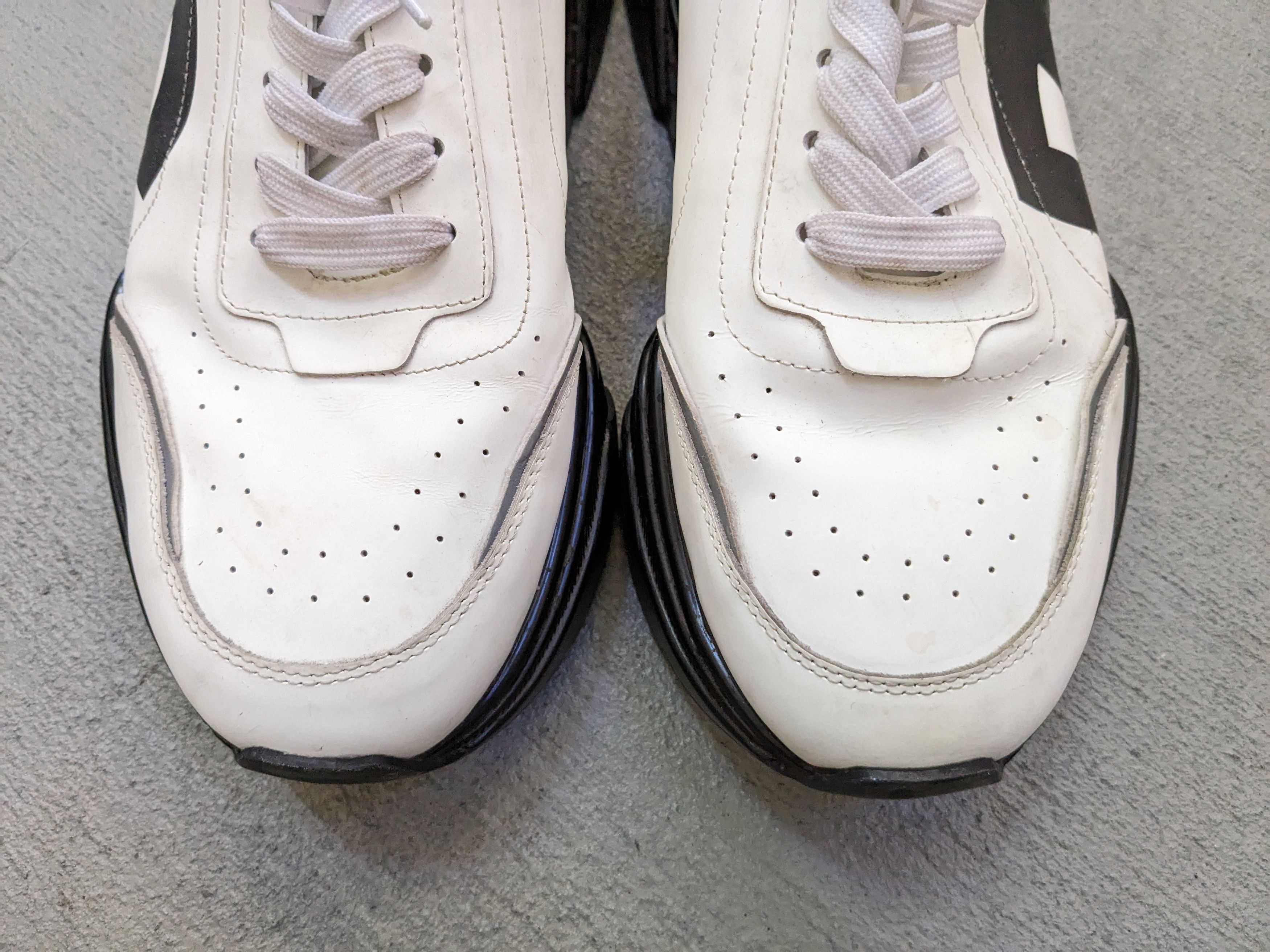 Dolce & Gabbana Dolce & Gabbana Daymaster Sneakers Size 10 White Leather Size US 10 / EU 43 - 3 Thumbnail