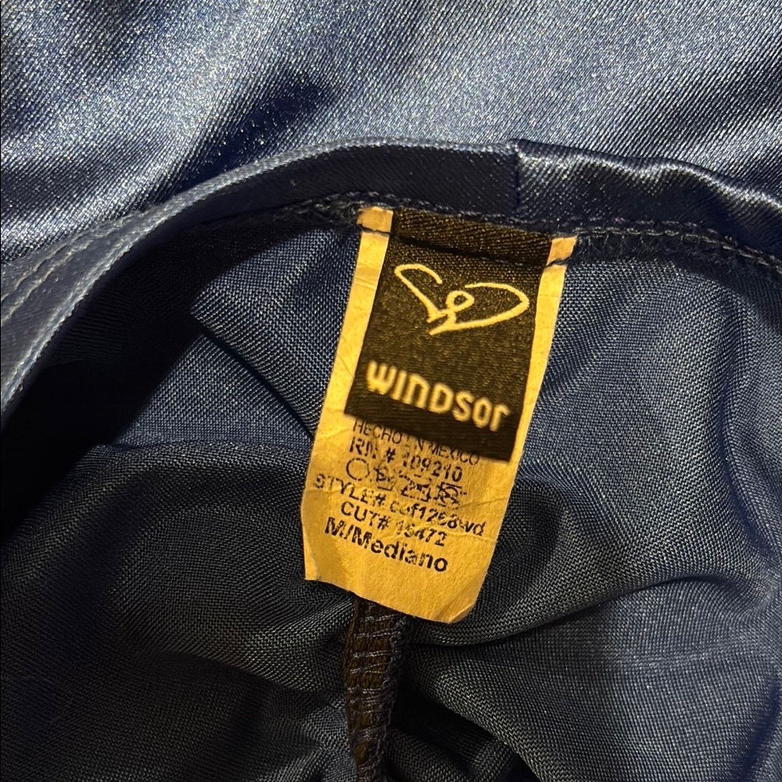 The Unbranded Brand Blue Satin Backless Dress Size Medium Size M / US 6-8 / IT 42-44 - 6 Thumbnail
