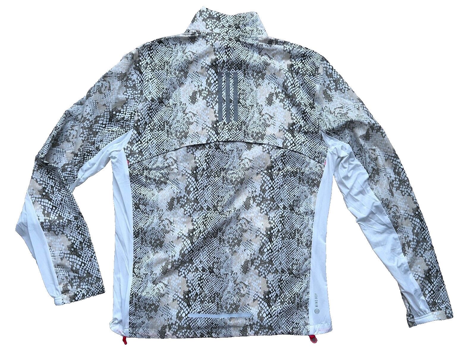 Adidas Adidas IC7597 Marathon Run Track Jacket Silver ( S ) Size US S / EU 44-46 / 1 - 6 Thumbnail
