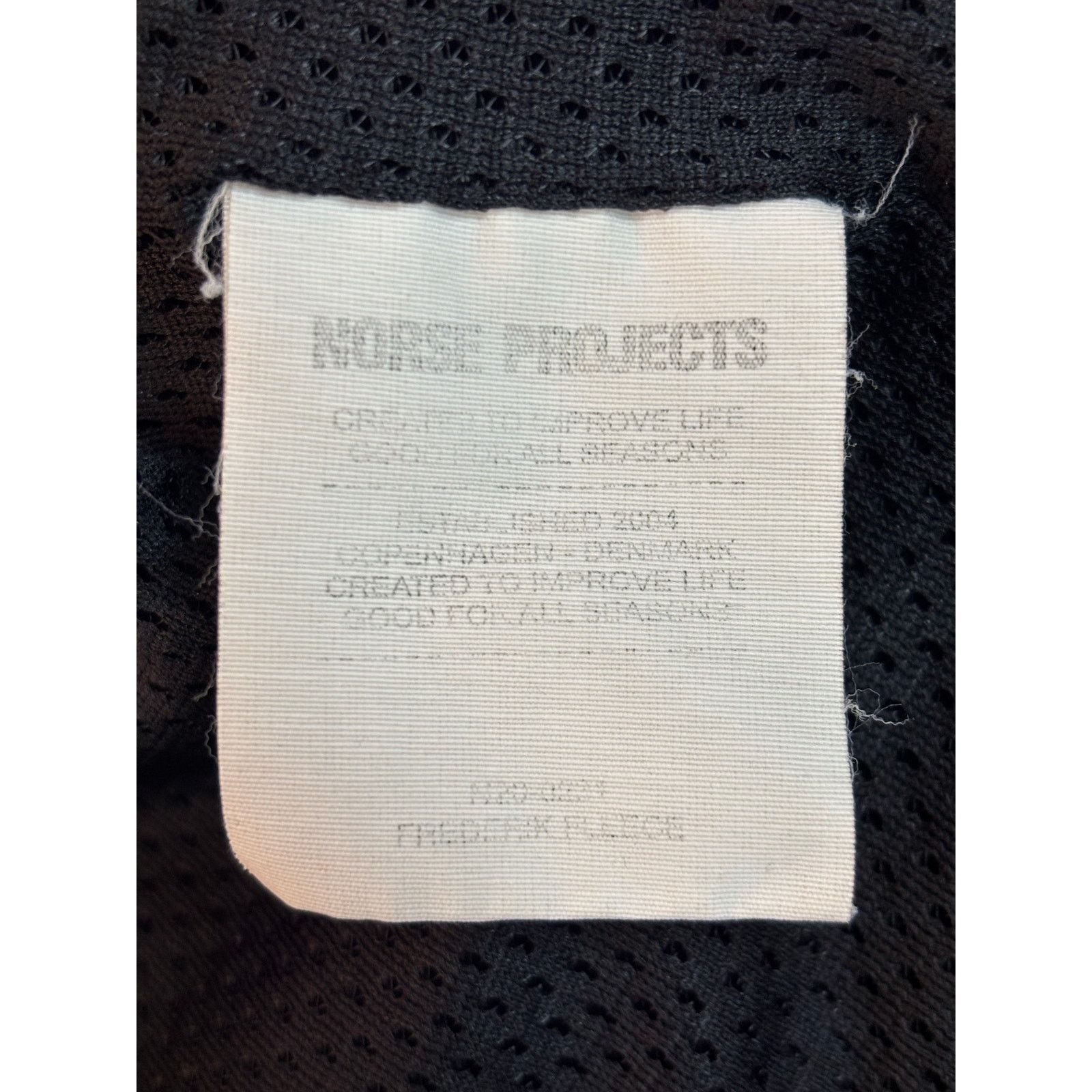 Norse Projects Norse Projects Leif Cotton Linen Polo Shirt L Washed Navy Size US M / EU 48-50 / 2 - 10 Thumbnail