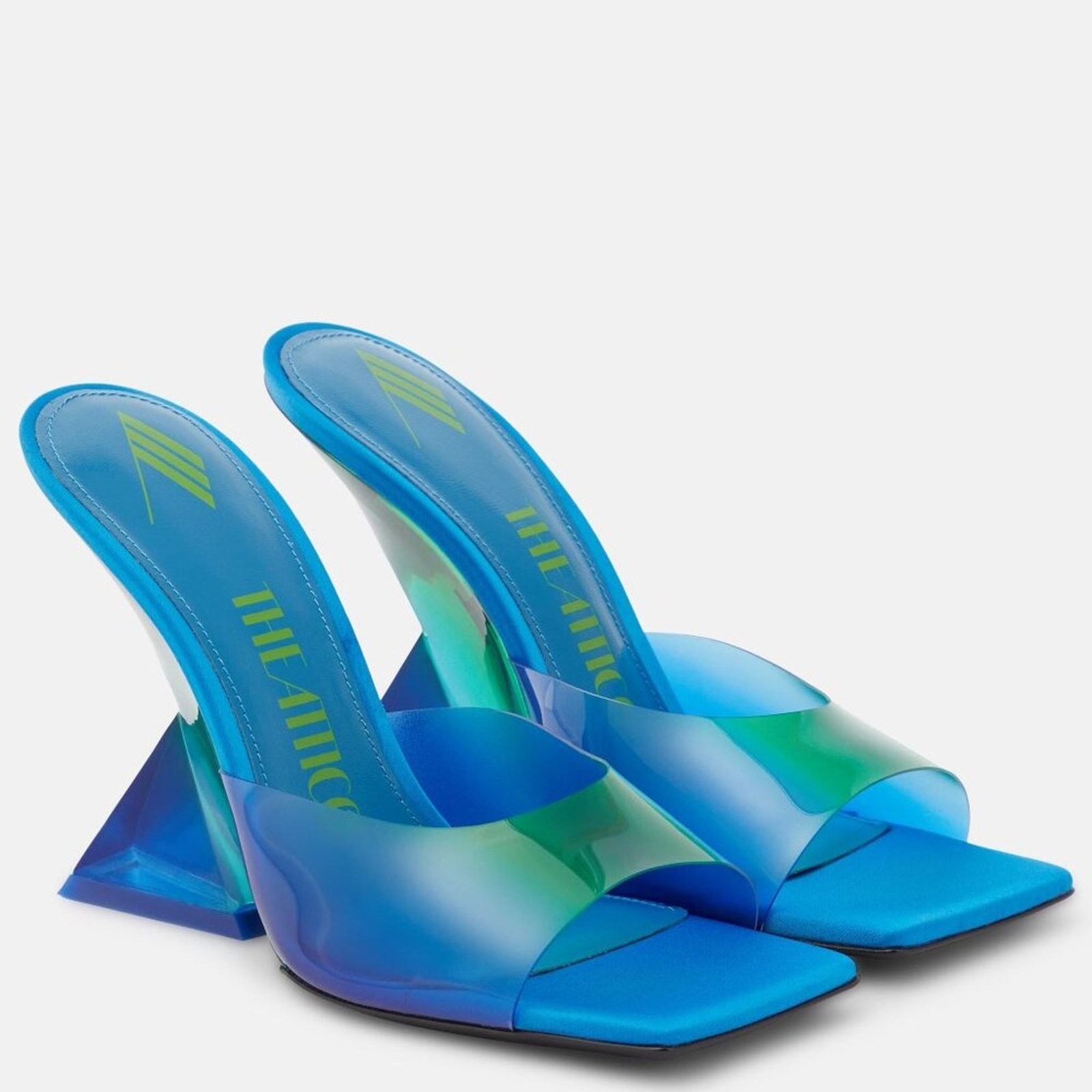 The Attico The Attico Cheope PVC mules IT40 / US10 Size US 10 / IT 40 - 1 Thumbnail