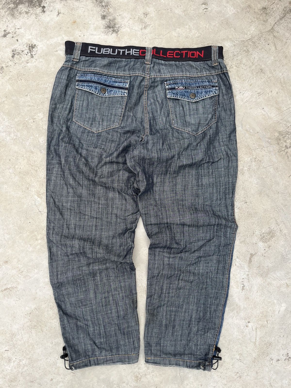 Fubu × JNCO × Japanese Brand VINTAGE FUBU THE COLLECTION Size US 40 / EU 56 - 2 Thumbnail