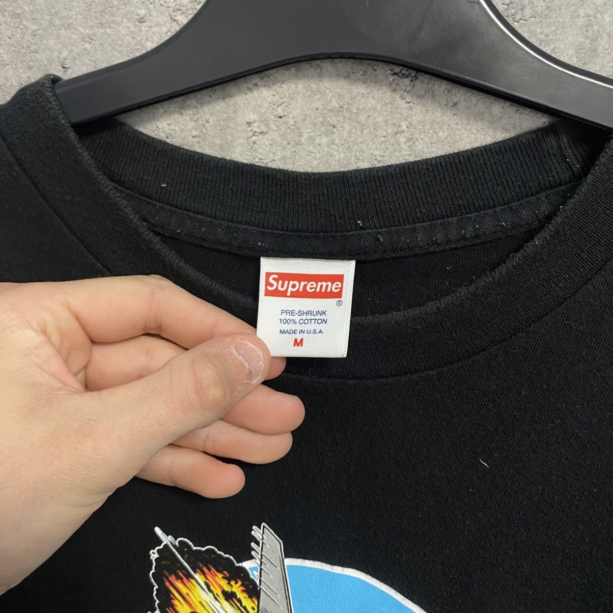 Supreme Supreme T Shirt Big Logo USAF Size US M / EU 48-50 / 2 - 4 Thumbnail