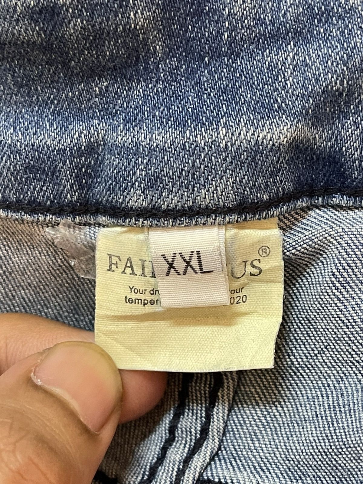 KMRii Japanese Brand Seditionaries Skull Patches Distress Jeans Size US 34 / EU 50 - 9 Thumbnail