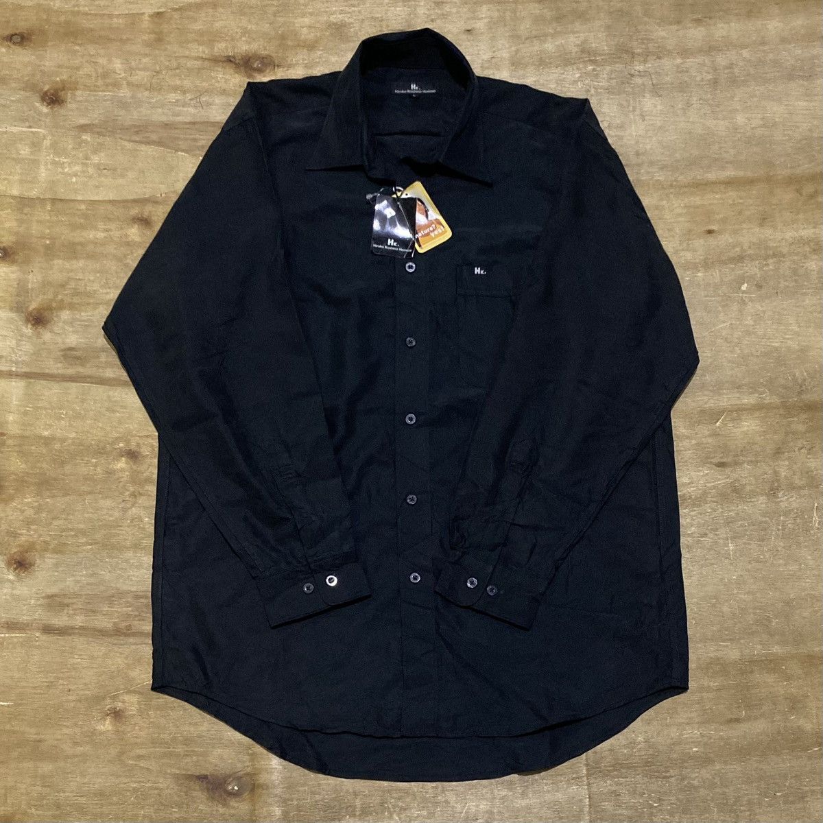 Hiroko koshino homme black shirt