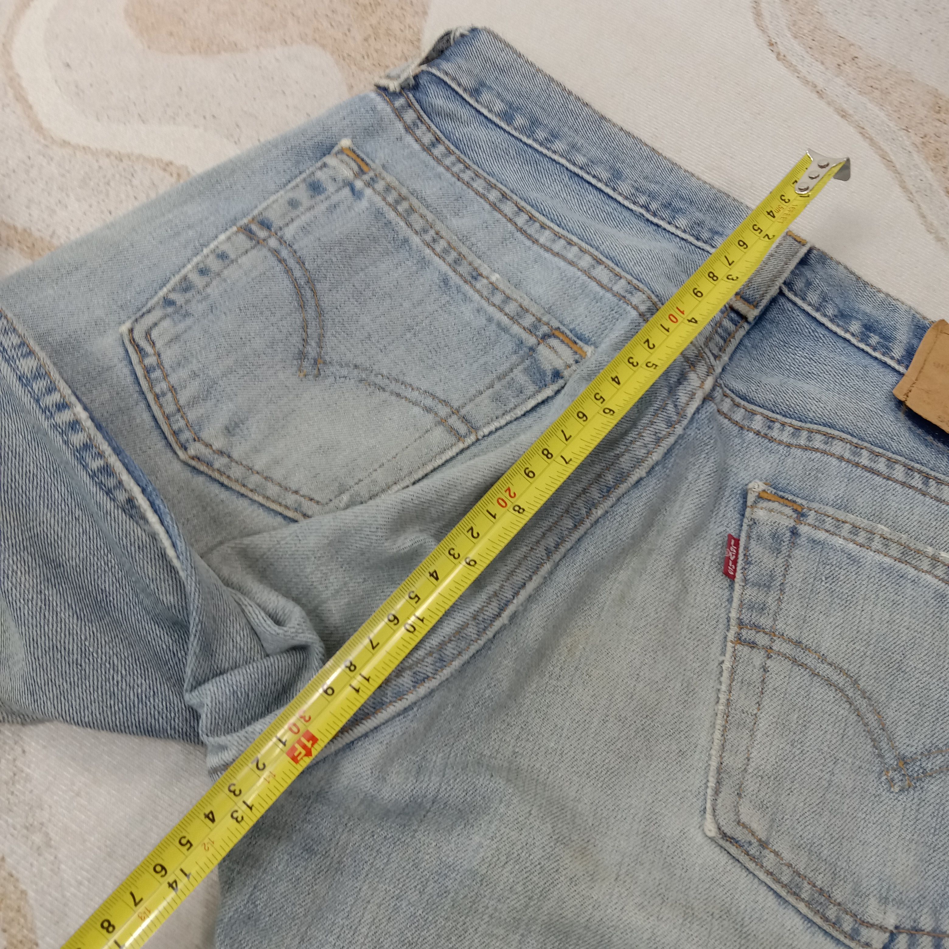 Levi's Levi's 501 American Distressed Style Denim Jeans C228N35 Size US 28 / EU 44 - 11 Thumbnail