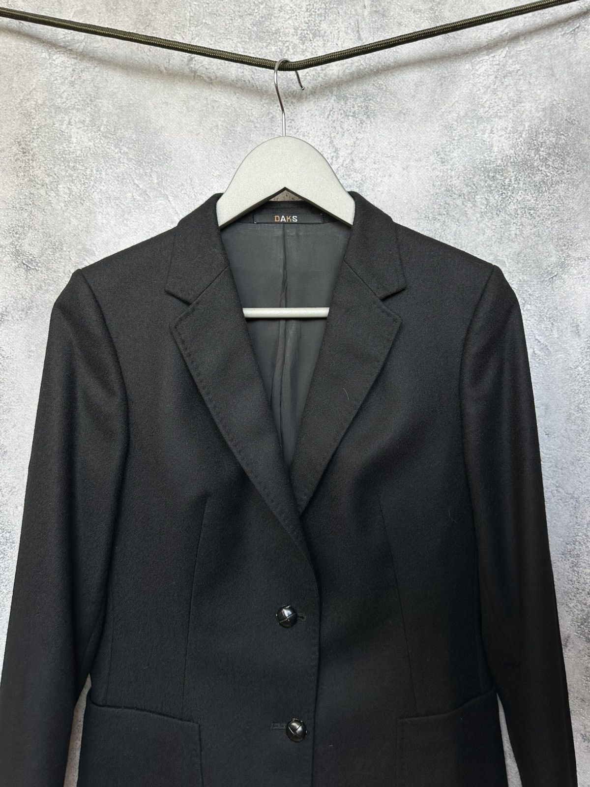 DAKS DAKS London Classic Tailored Wool Blazer 100% Pure Wool Size S / US 4 / IT 40 - 5 Thumbnail