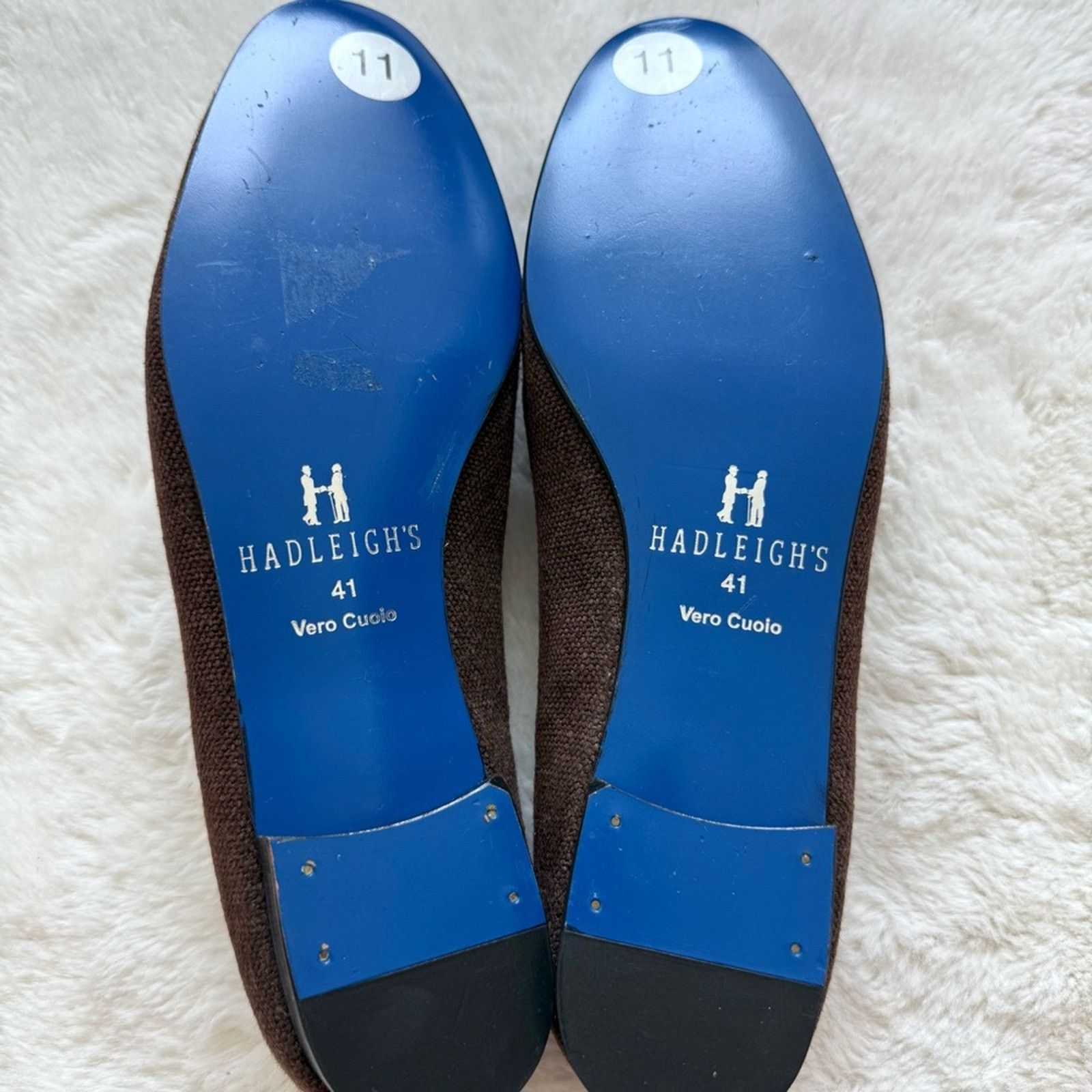 Hadleigh's NEW!!! Hadleigh's Women Brown Tan shoes Size 11 Retail 595$ Size US 11 / IT 41 - 4 Thumbnail