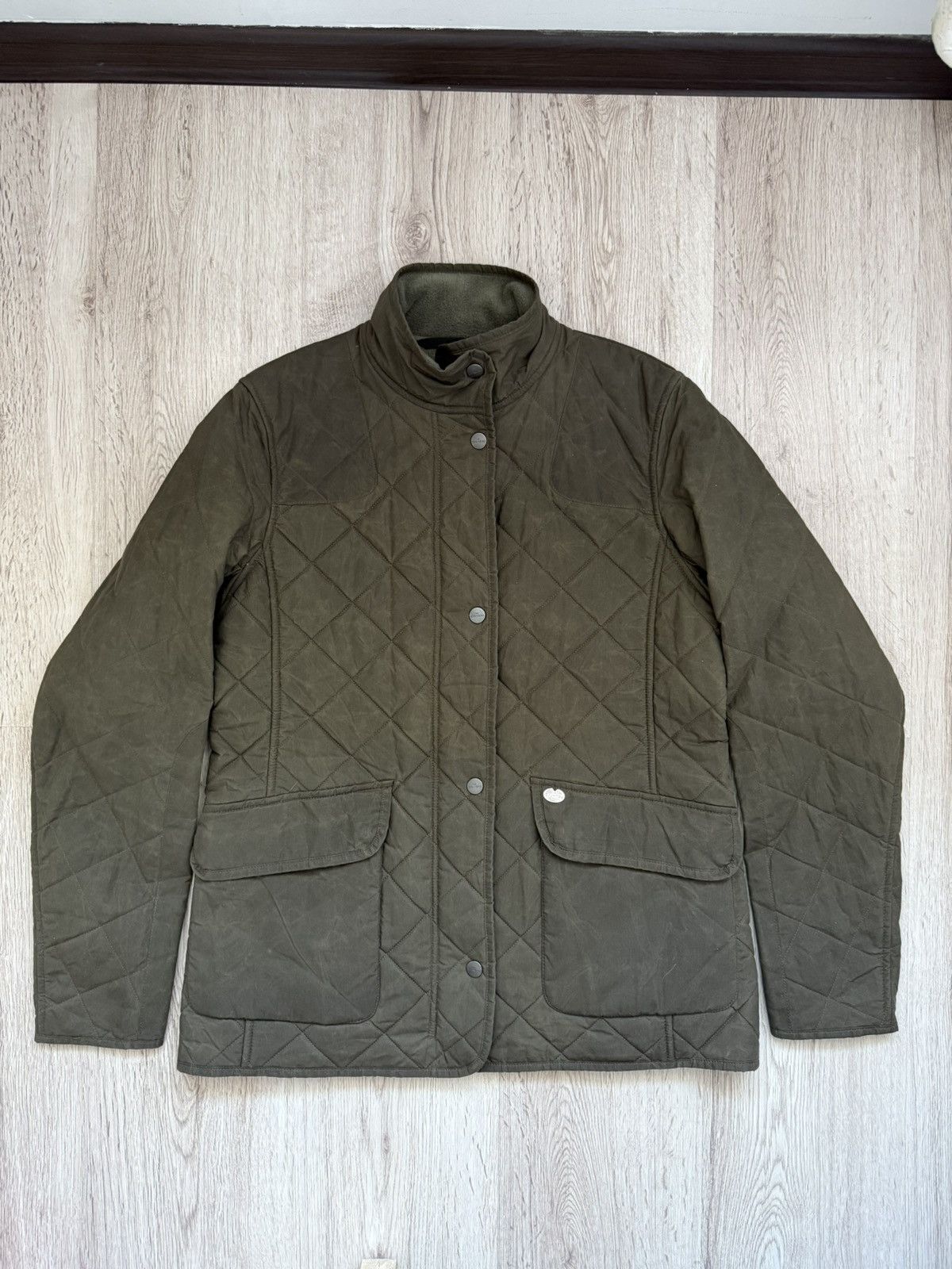 Le Chameau Le Chameau Quilted Field Jacket Olive – Women’s M / Size 10 Size M / US 6-8 / IT 42-44 - 1 Thumbnail