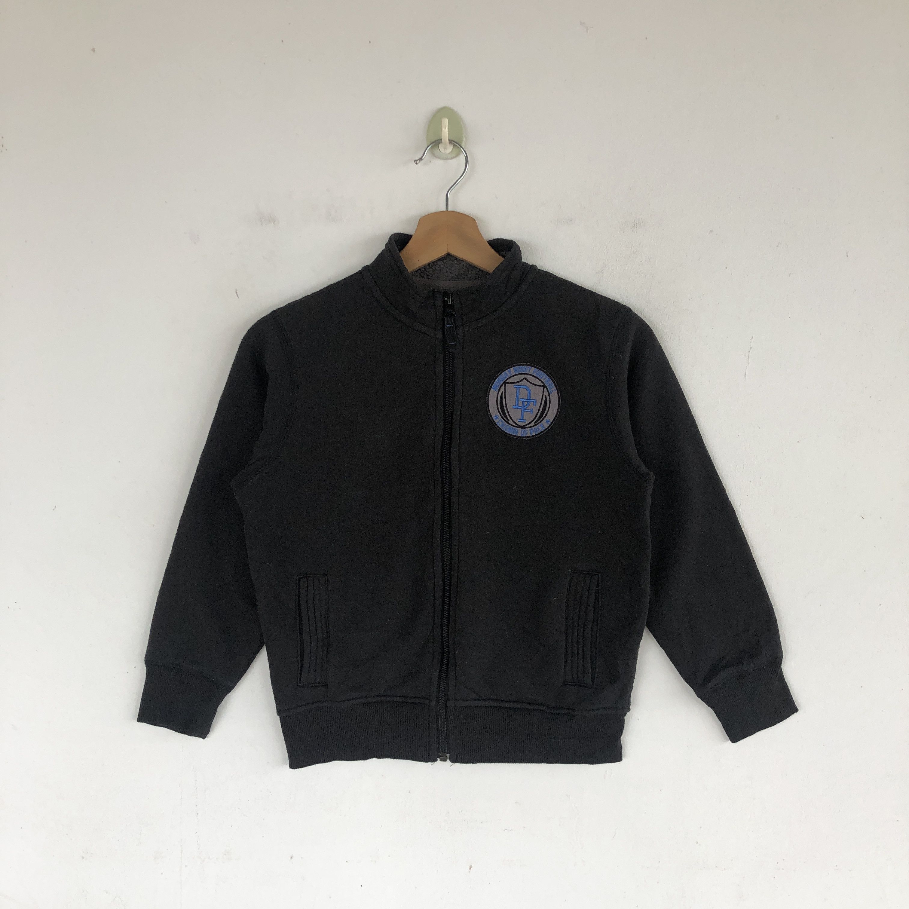 Japanese Brand × Vintage Vintage Change of Pace Varsity Zipper Sweater Sweatshirt Size XS / US 0-2 / IT 36-38 - 2 Thumbnail